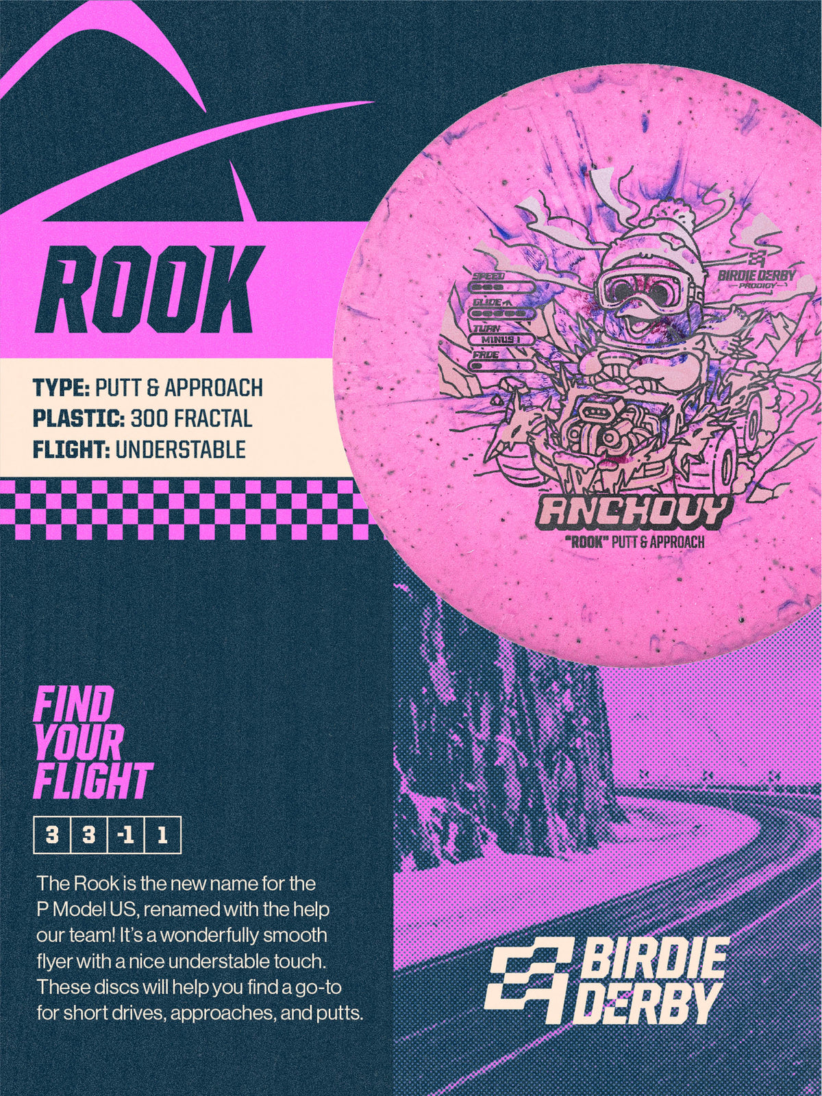 Prodigy 300 Fractal Rook BD