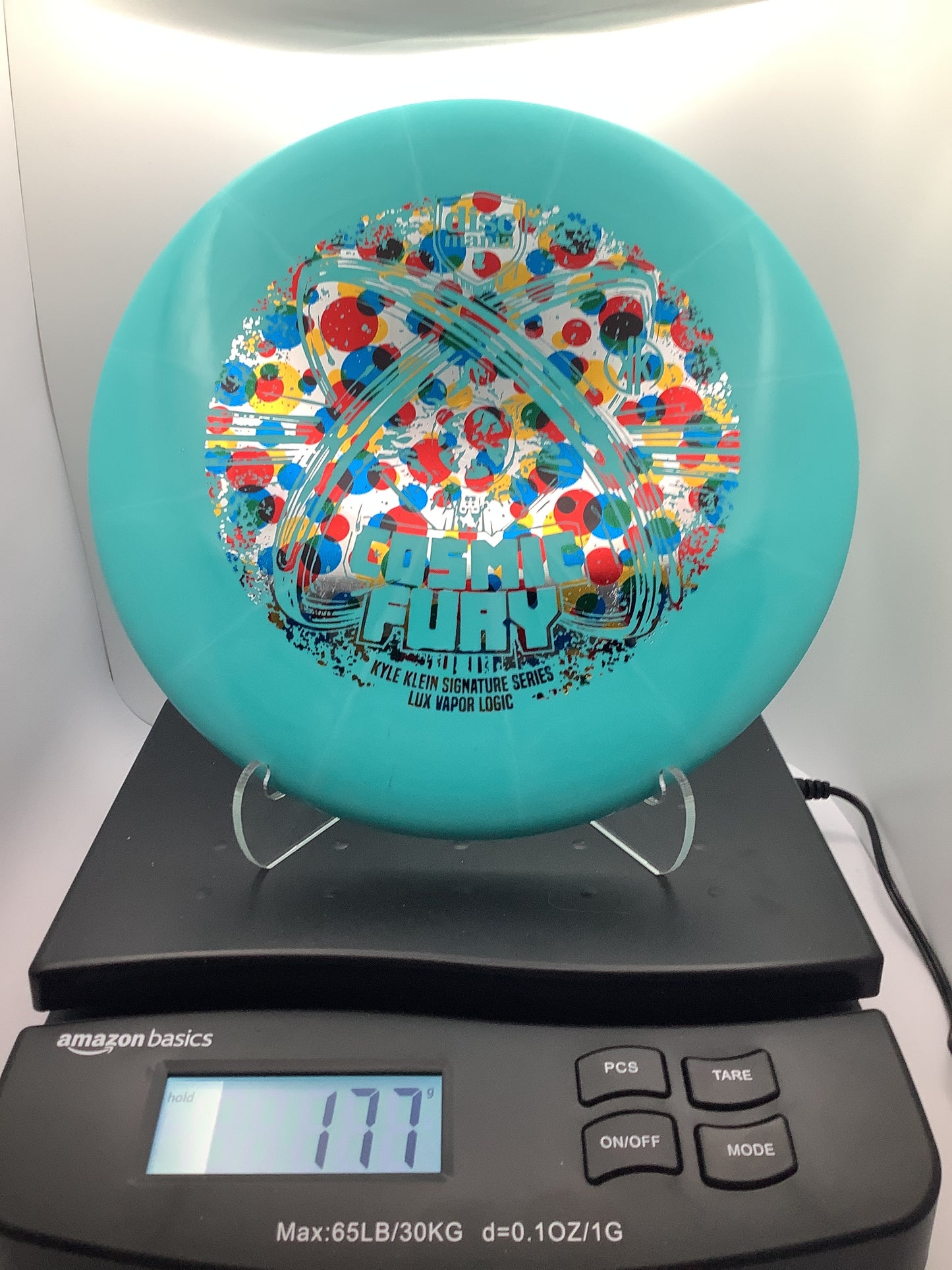 Discmania Cosmic Fury Lux Vapor Logic