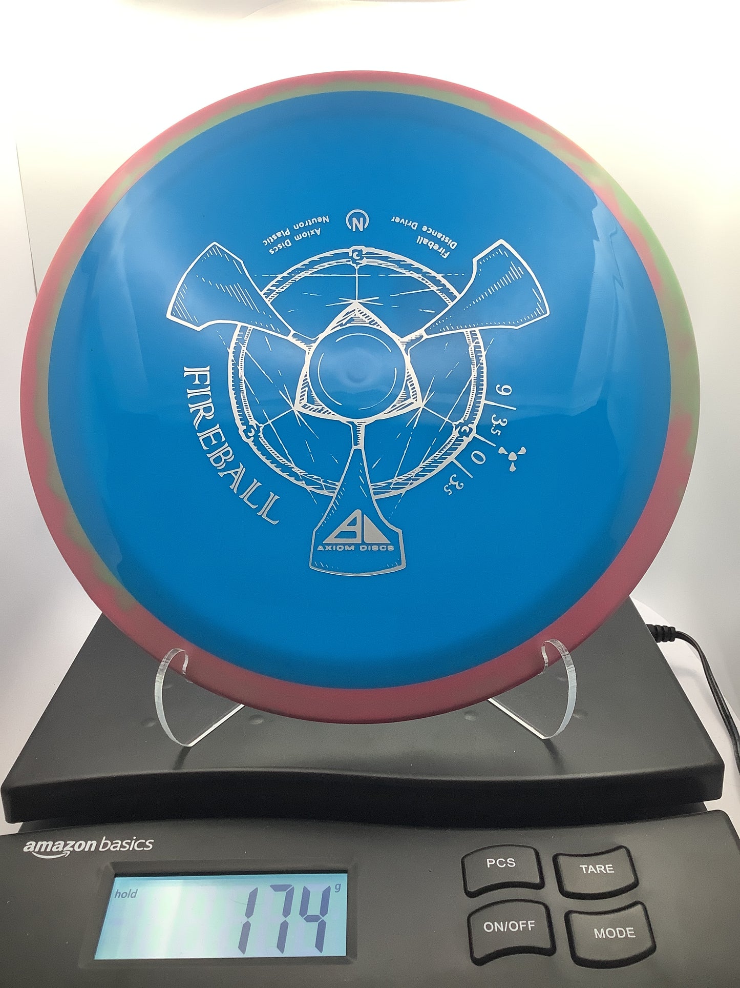 Axiom Neutron Fireball