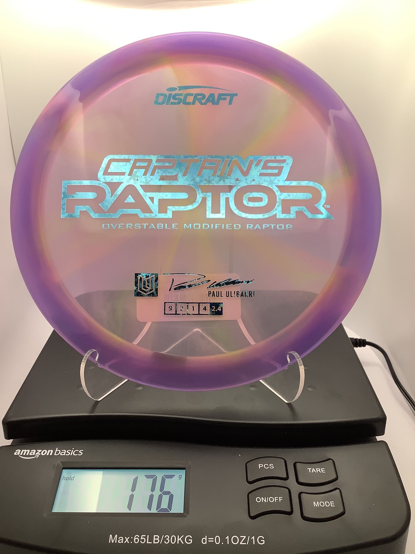 Discraft Z Swirl Captain's Raptor 2025