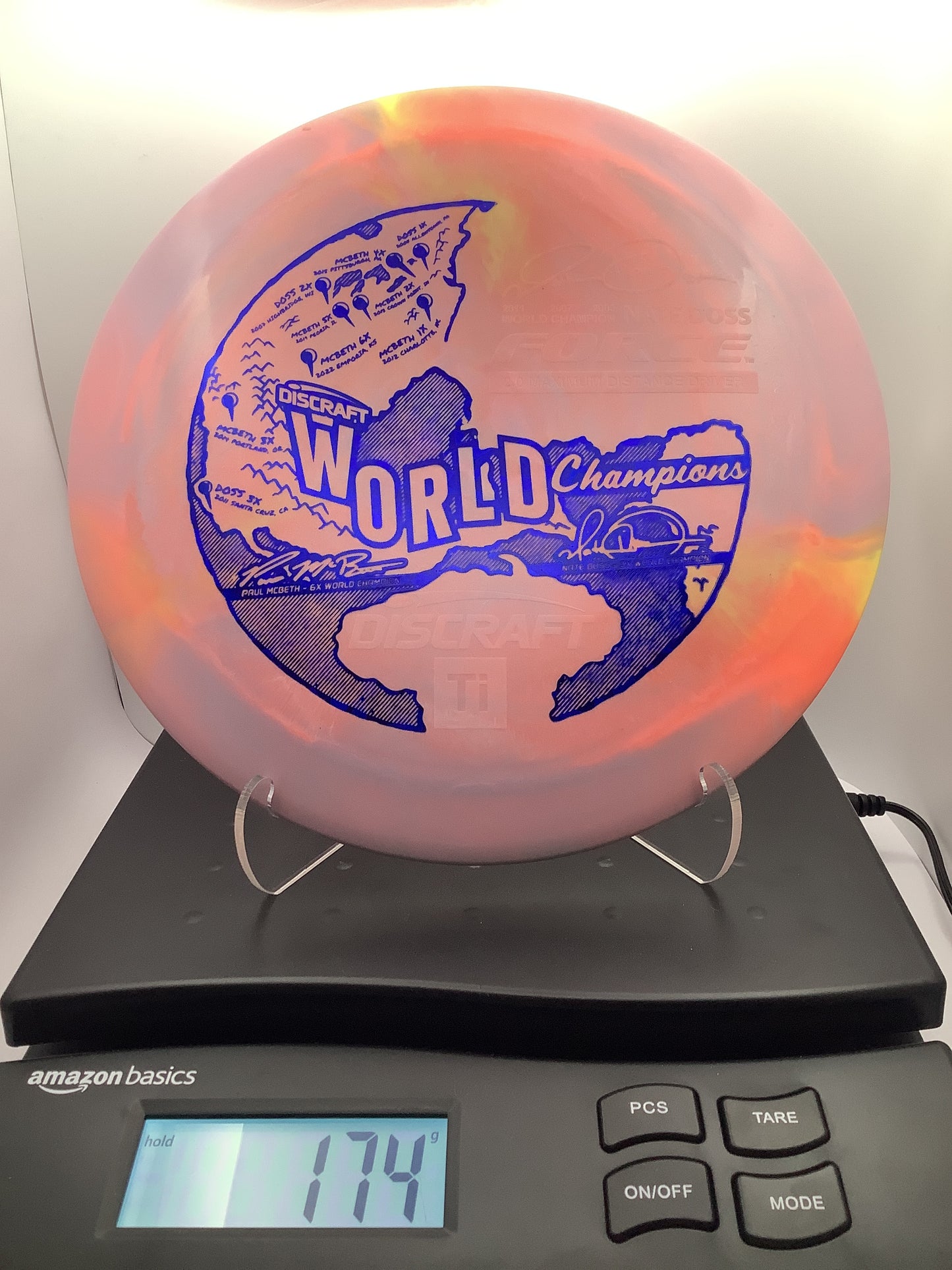 Discraft LE ESP McBeth-Doss Force