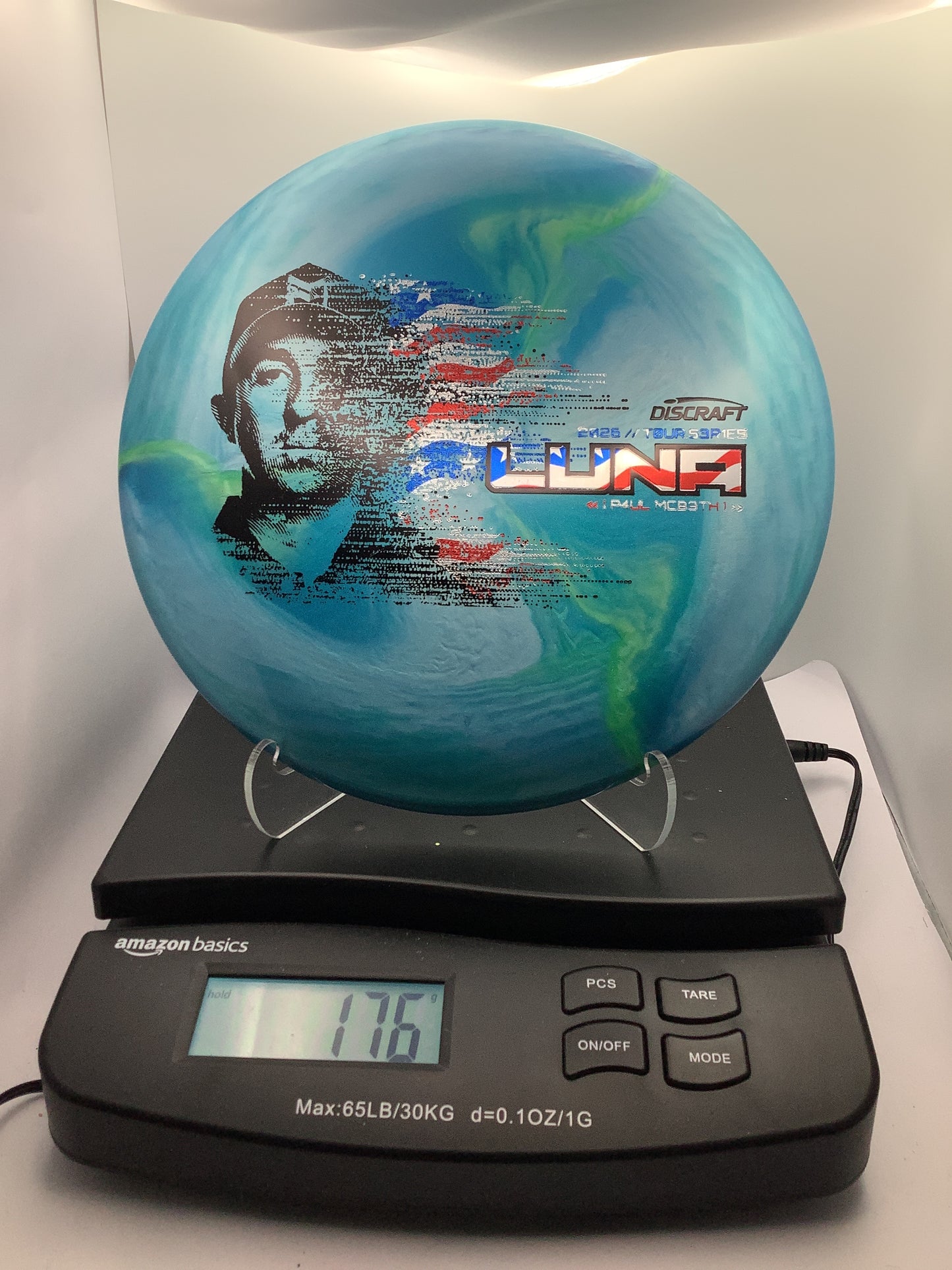 Discraft Ti Big Z Swirl Luna 26 PM
