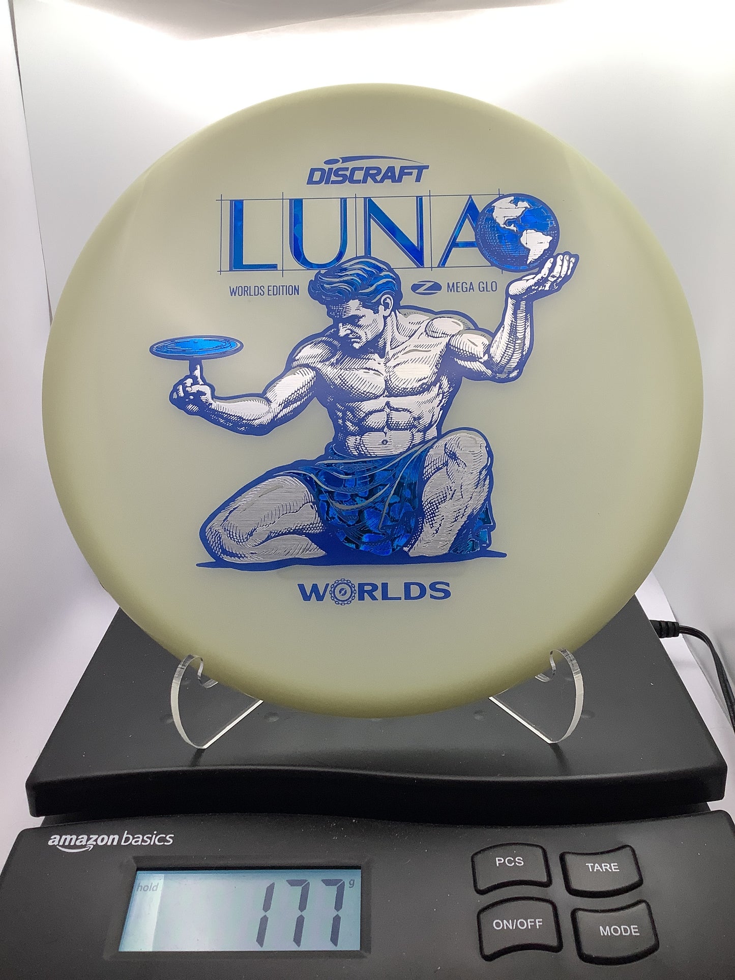 Discraft Mega Glo Luna Worlds 26