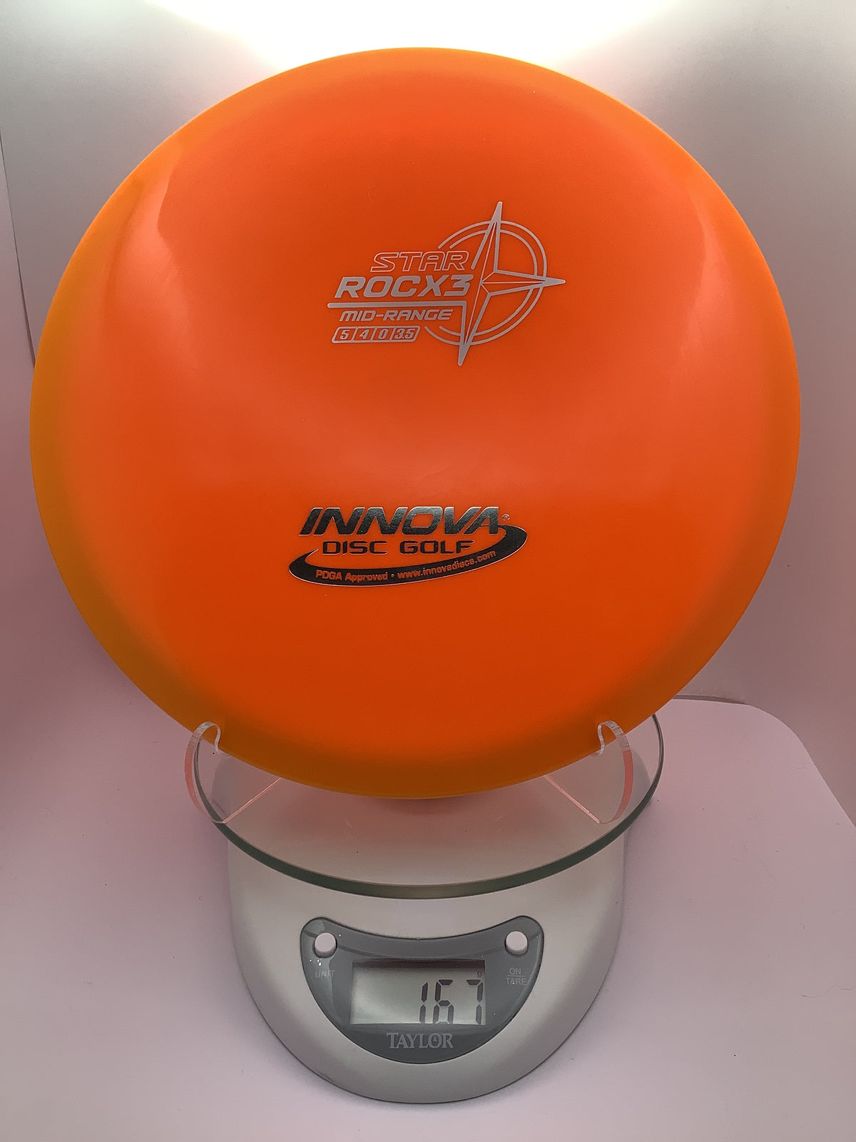 Yellow F3 Innova Roc Innova Star Roc X3 – Woodland Valley Disc Golf