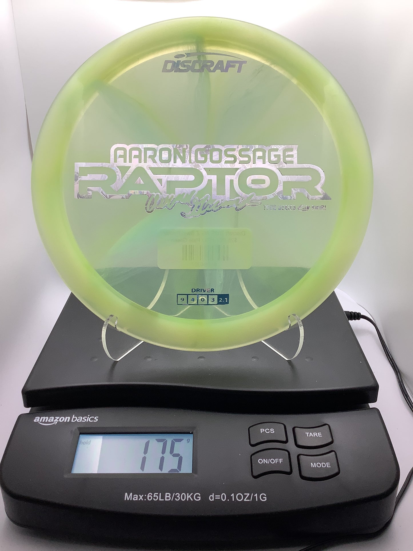 Discraft 2025 AG Z Swirl Raptor