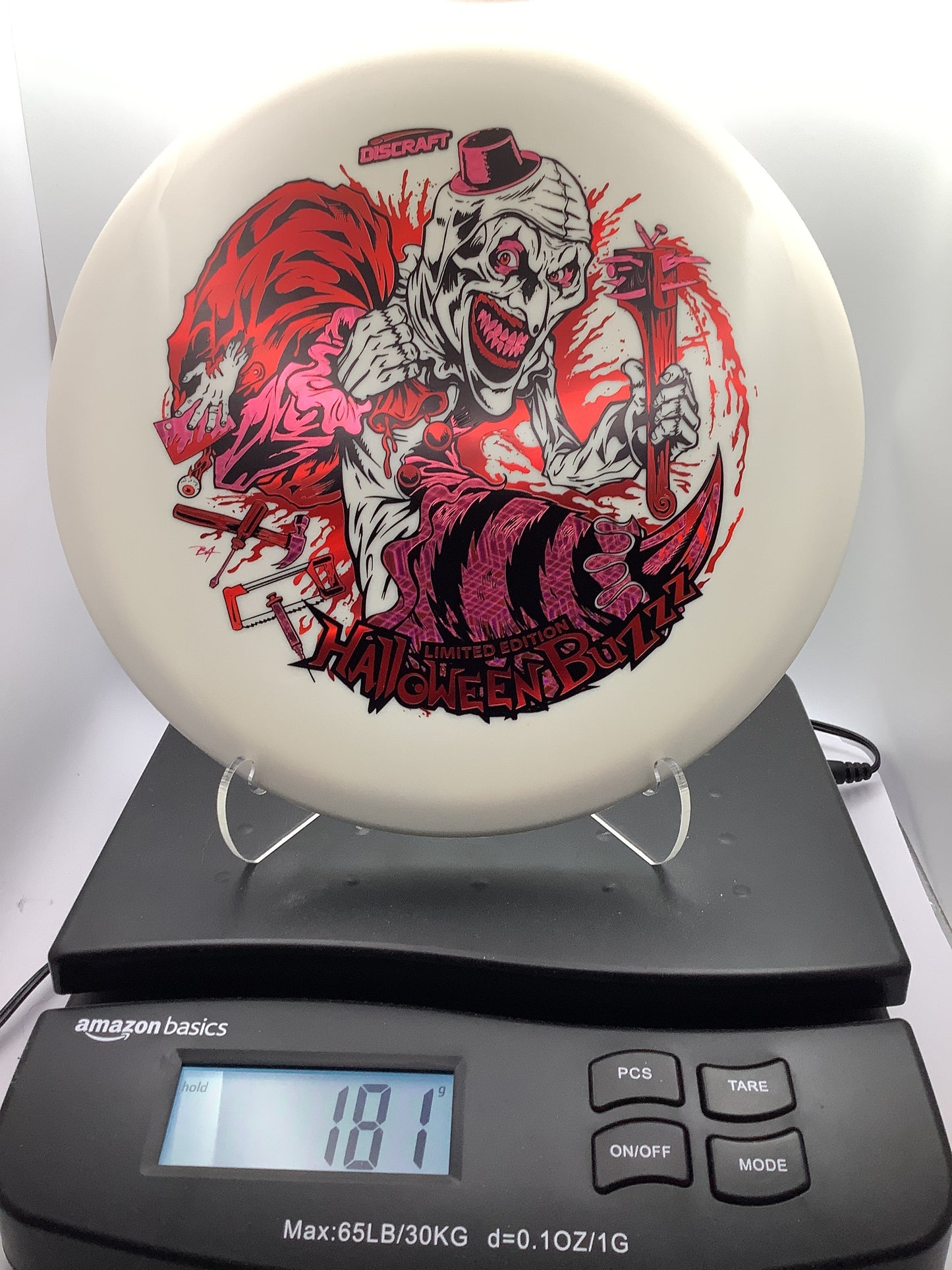 Discraft Tri Foil Glo Halloween Buzzz 25