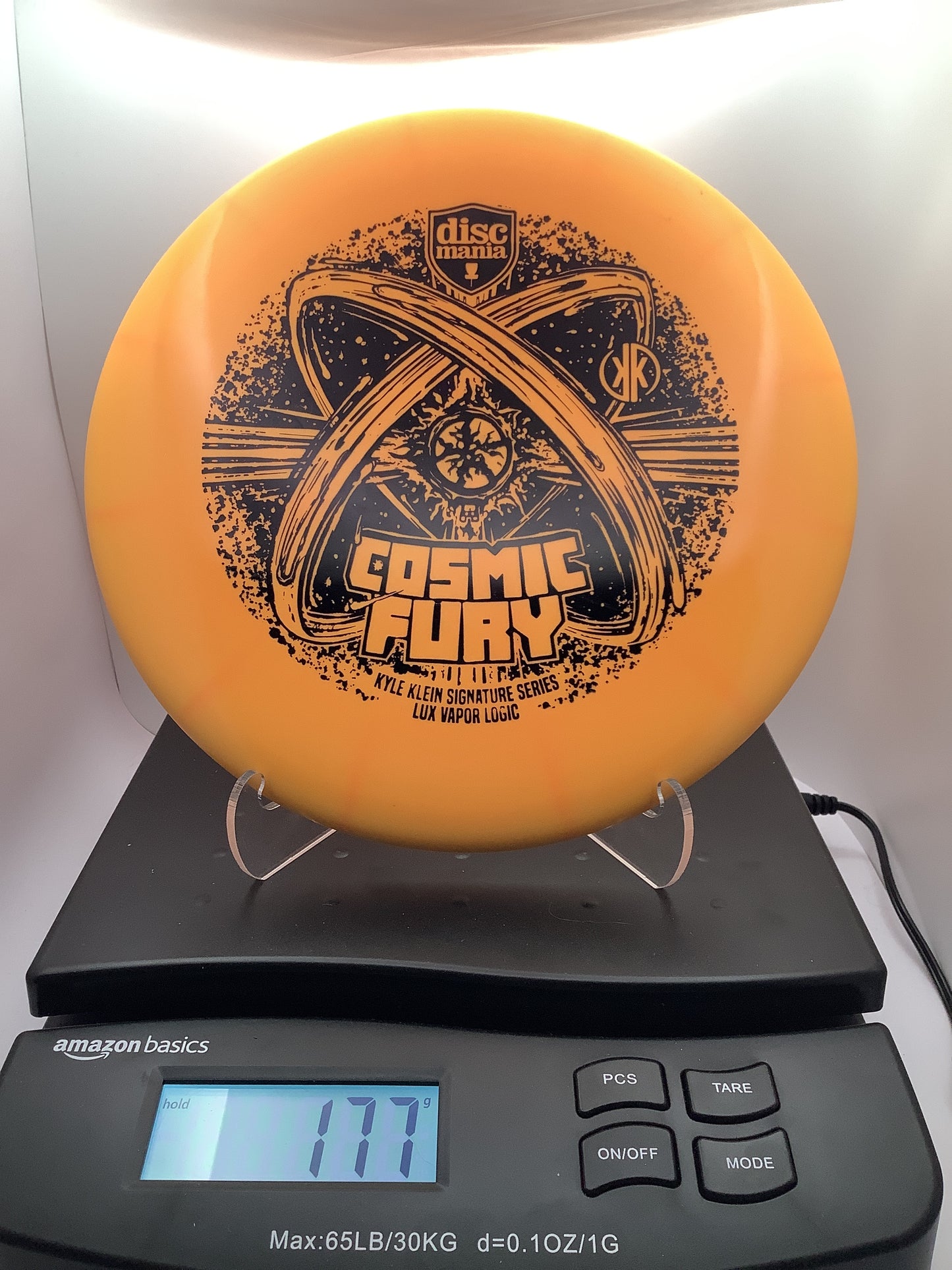 Discmania Cosmic Fury Lux Vapor Logic
