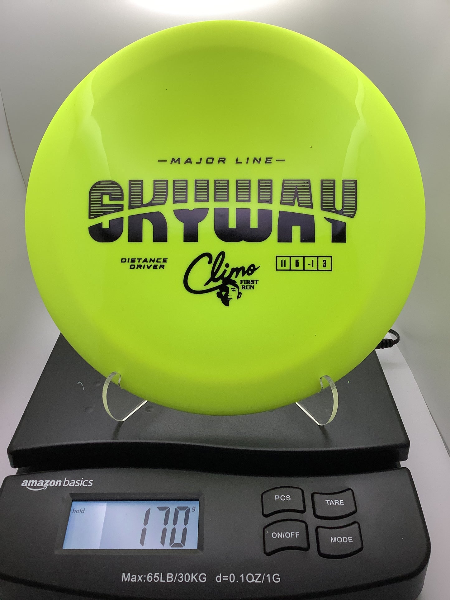 Climo First Run Major Skyway