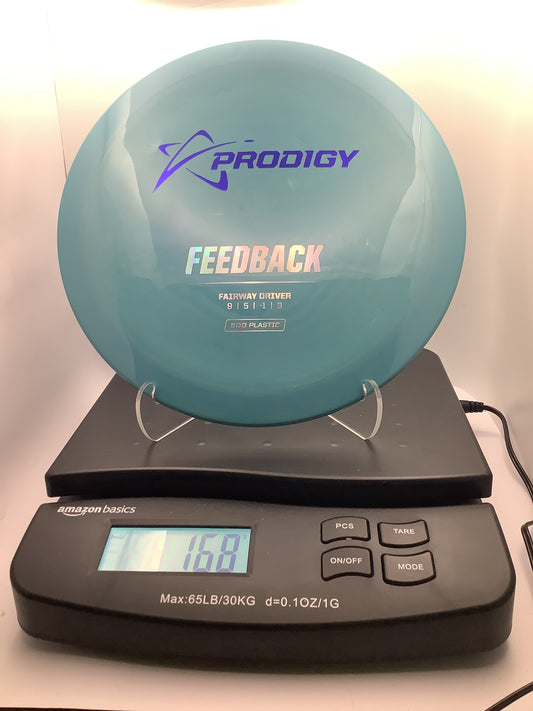 Prodigy 500 Feedback