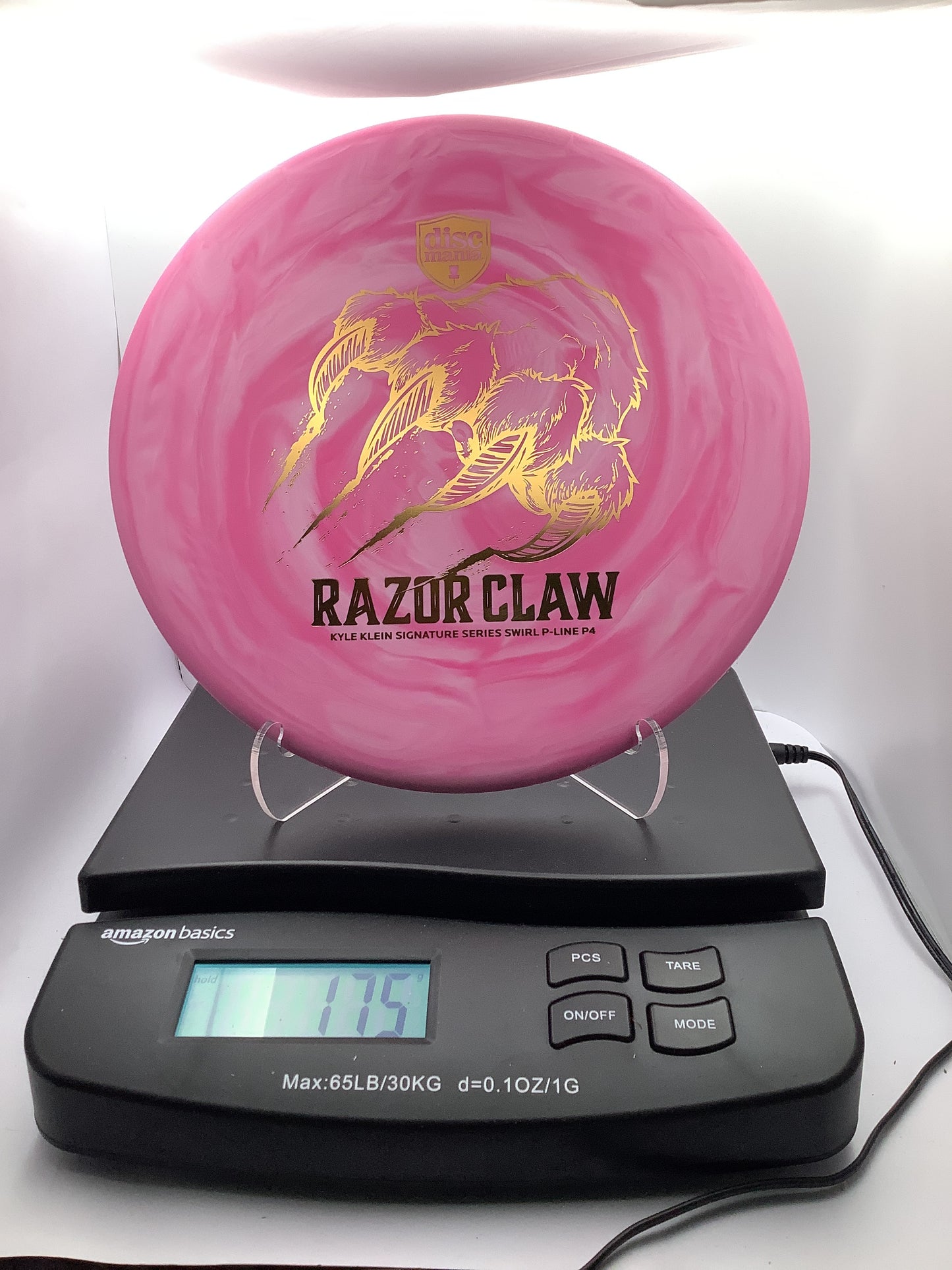 Discmania Flex 2 Swirl P-Line P4 Razor Claw