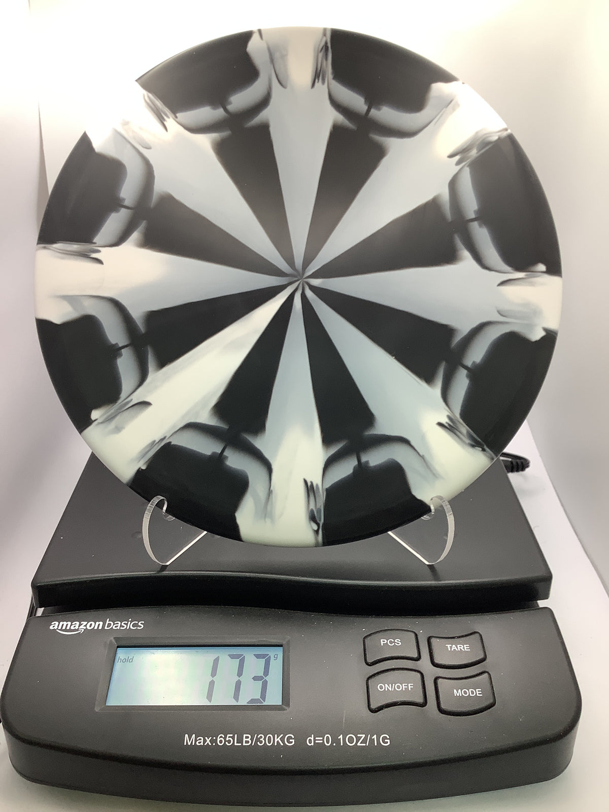 Meridian Discs Marbled Graphite Trench