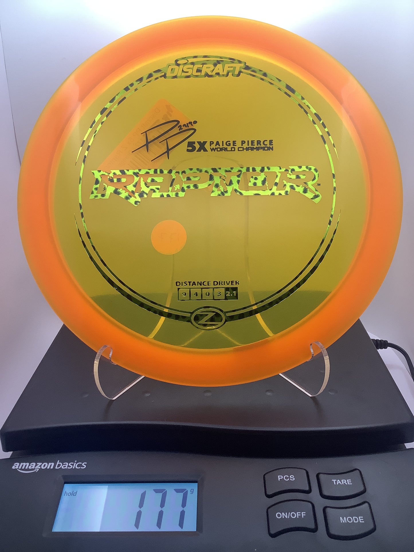 Discraft PP 5x Z Raptor