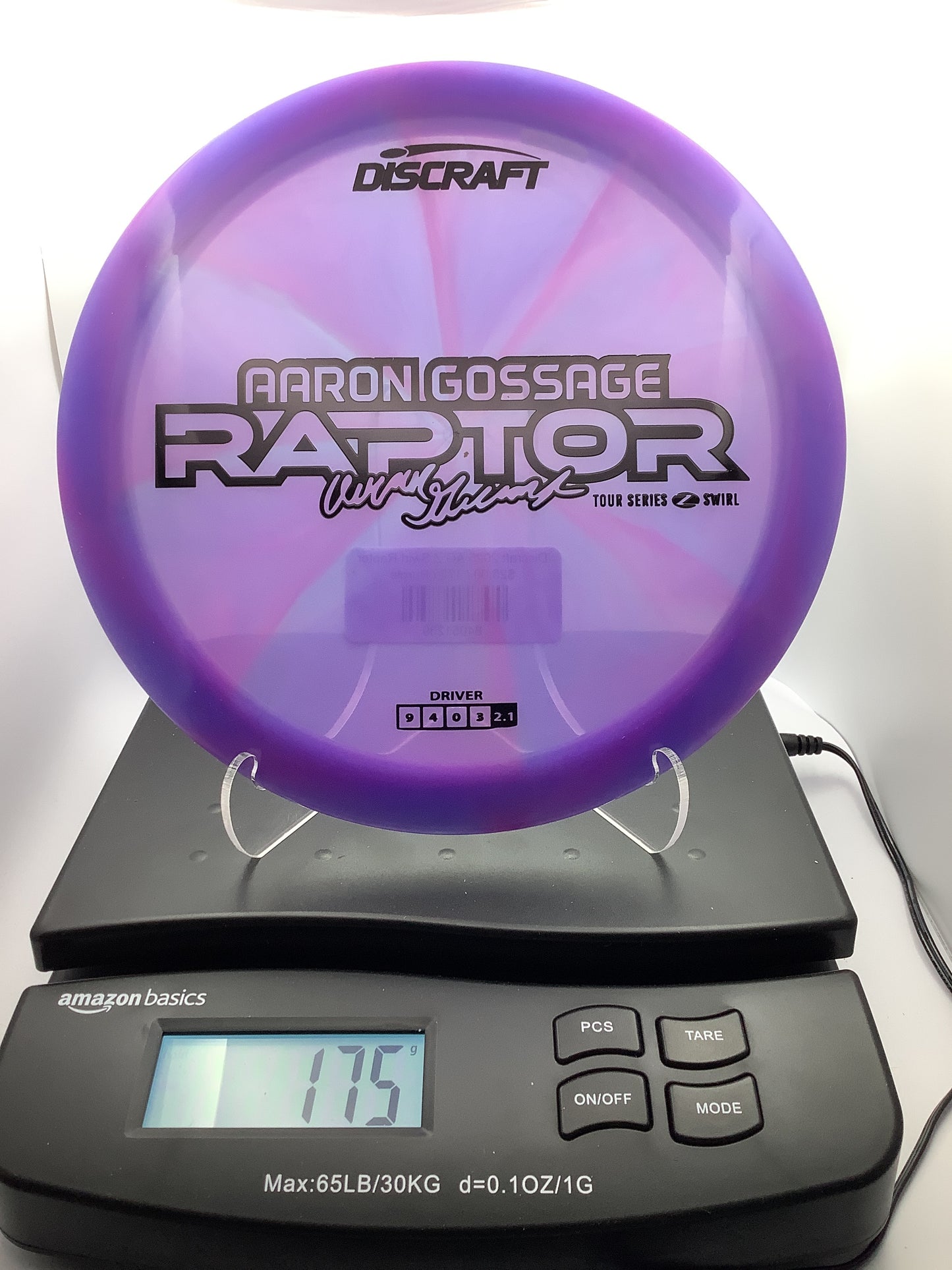 Discraft 2025 AG Z Swirl Raptor