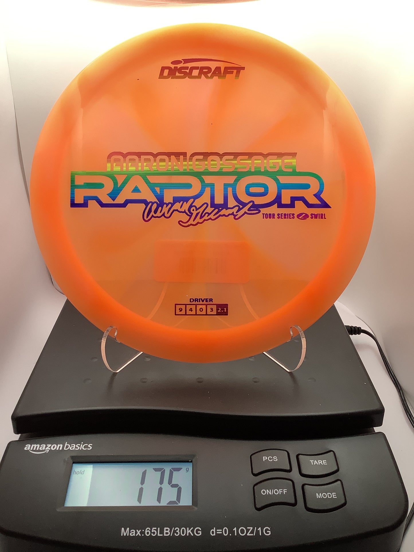 Discraft 2025 AG Z Swirl Raptor