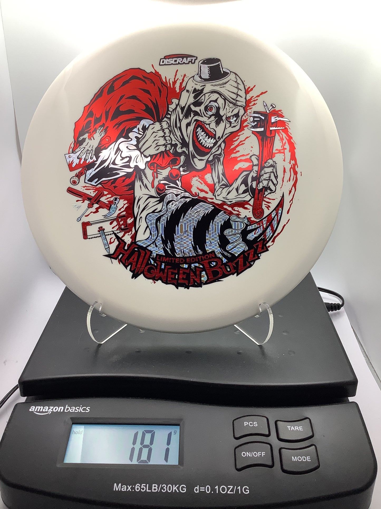 Discraft Tri Foil Glo Halloween Buzzz 25