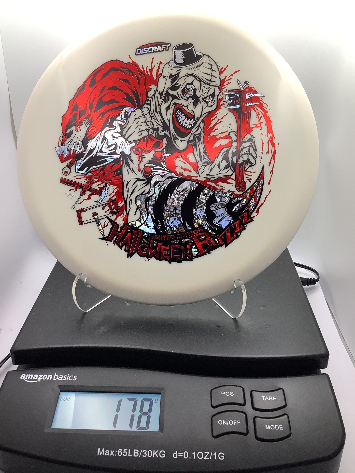Discraft Tri Foil Glo Halloween Buzzz 25