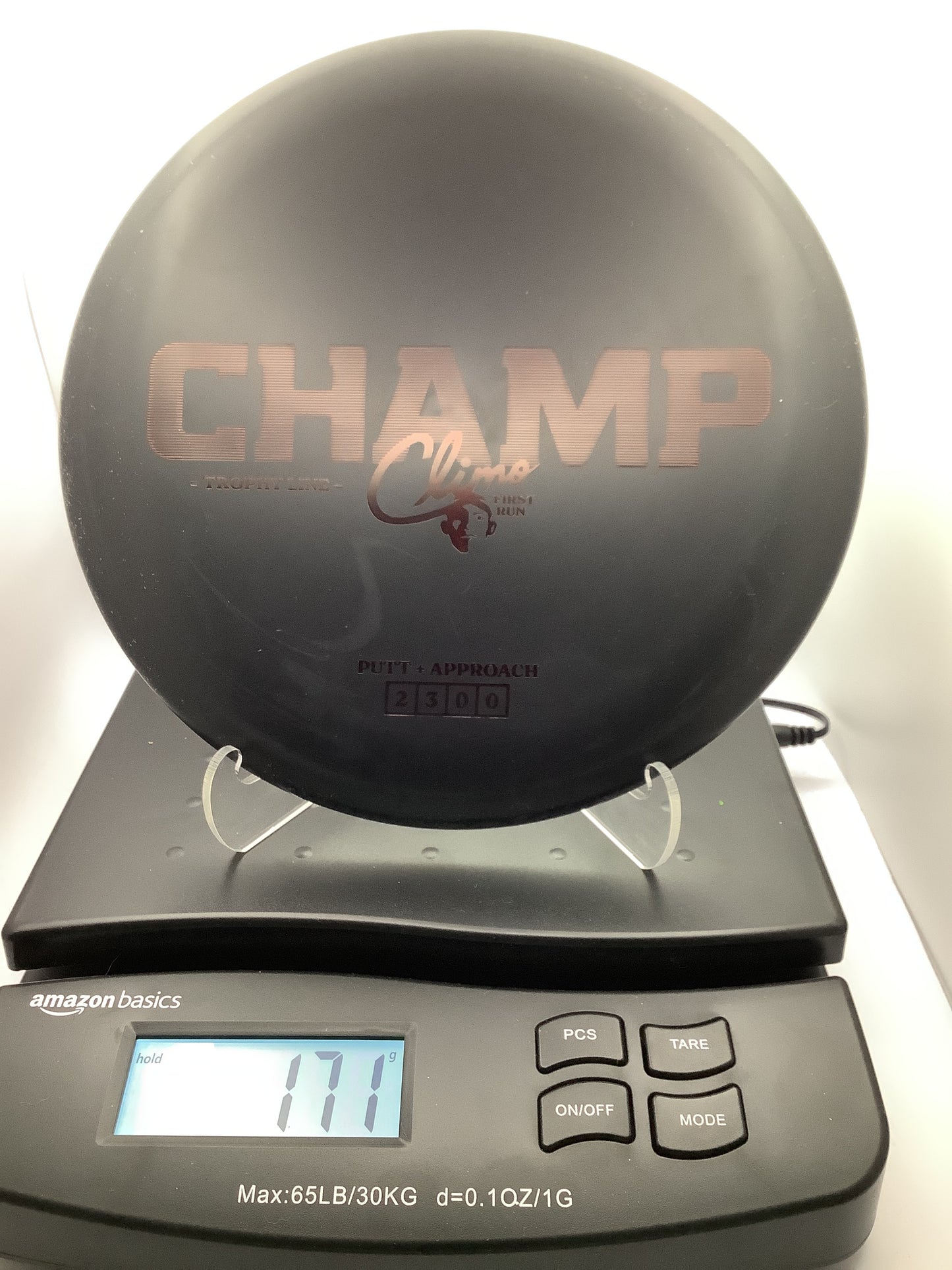 Climo First Run Trophy Champ