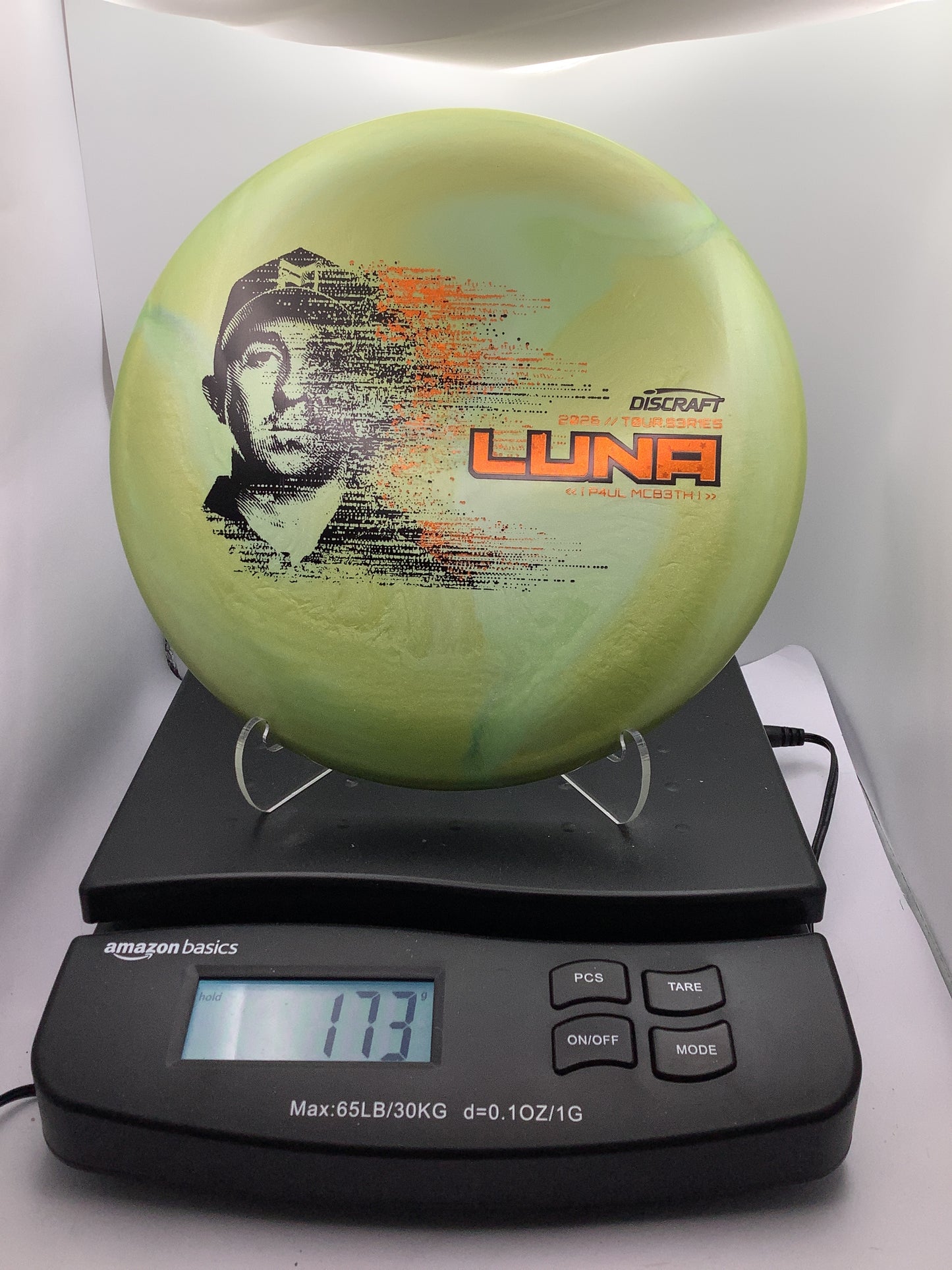 Discraft Ti Big Z Swirl Luna 26 PM