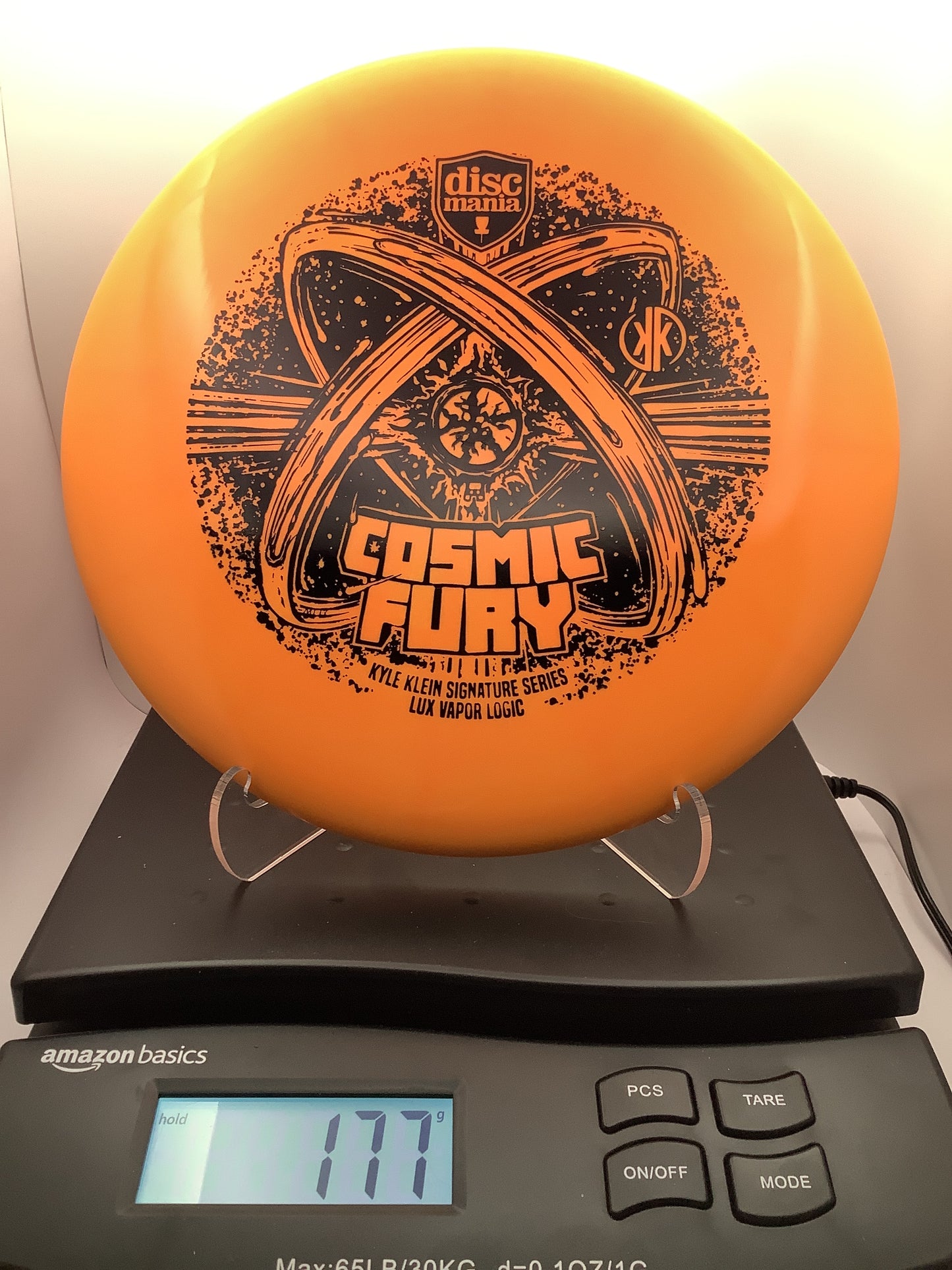 Discmania Cosmic Fury Lux Vapor Logic