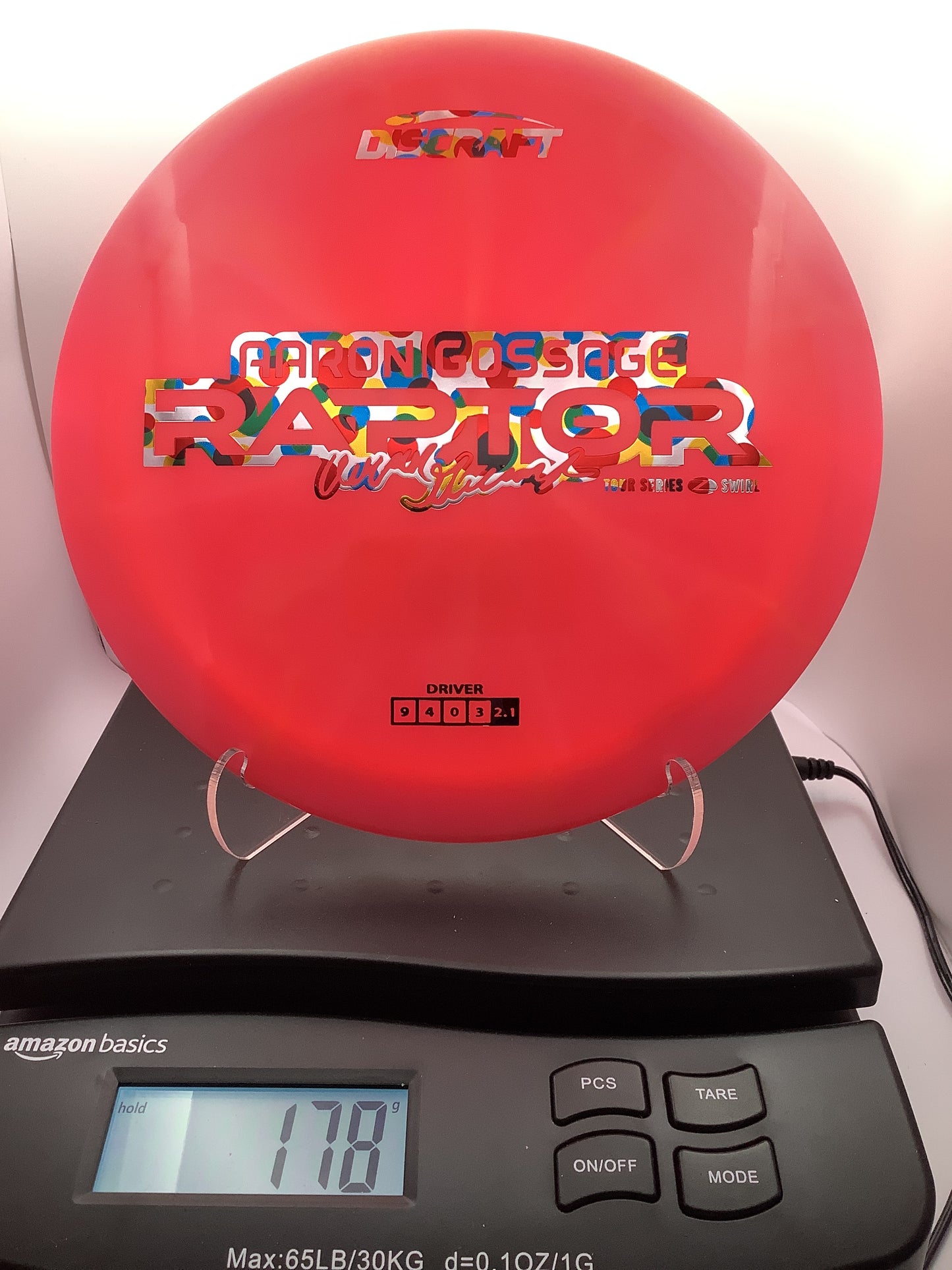 Discraft 2025 AG Z Swirl Raptor