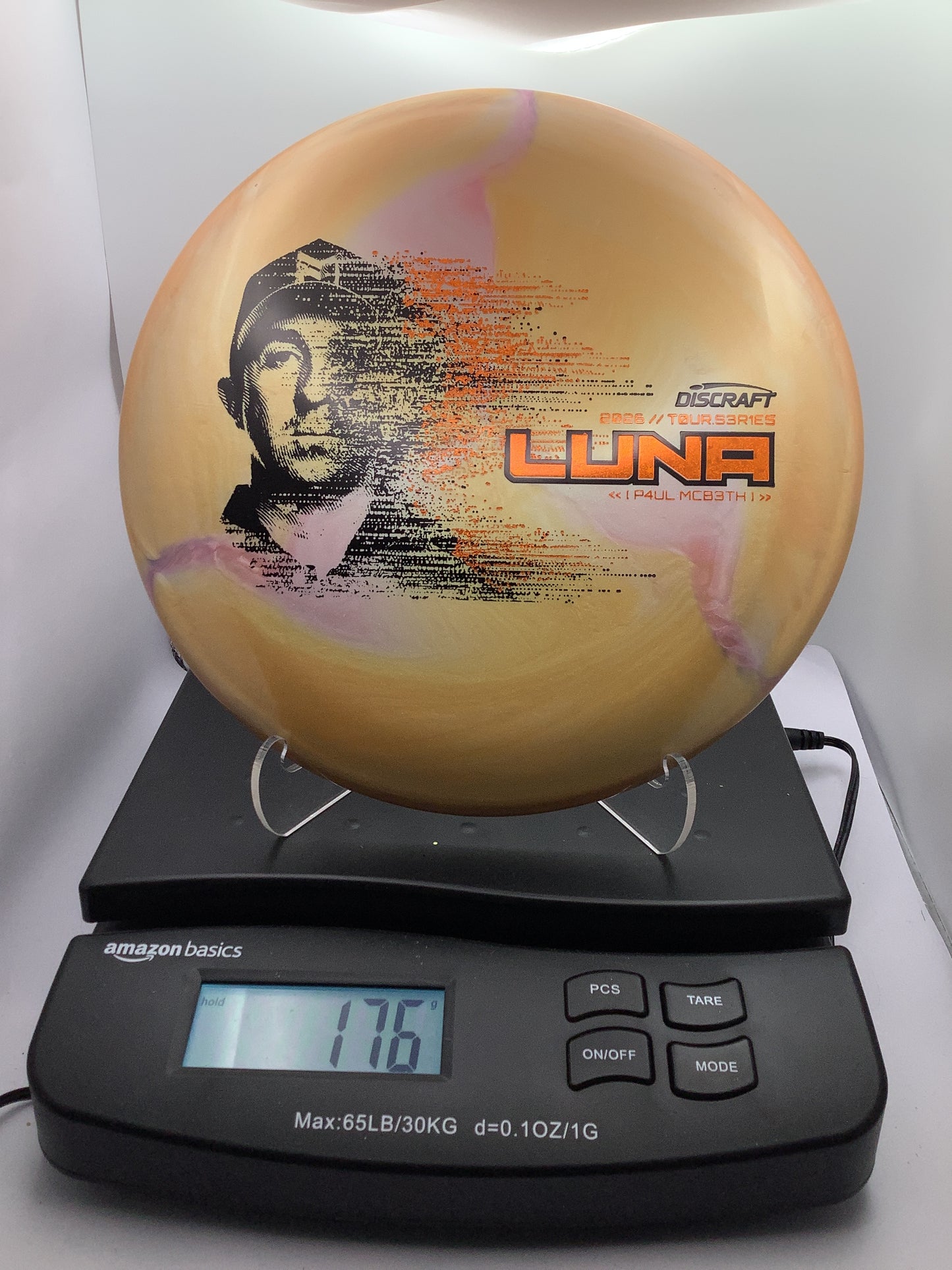 Discraft Ti Big Z Swirl Luna 26 PM