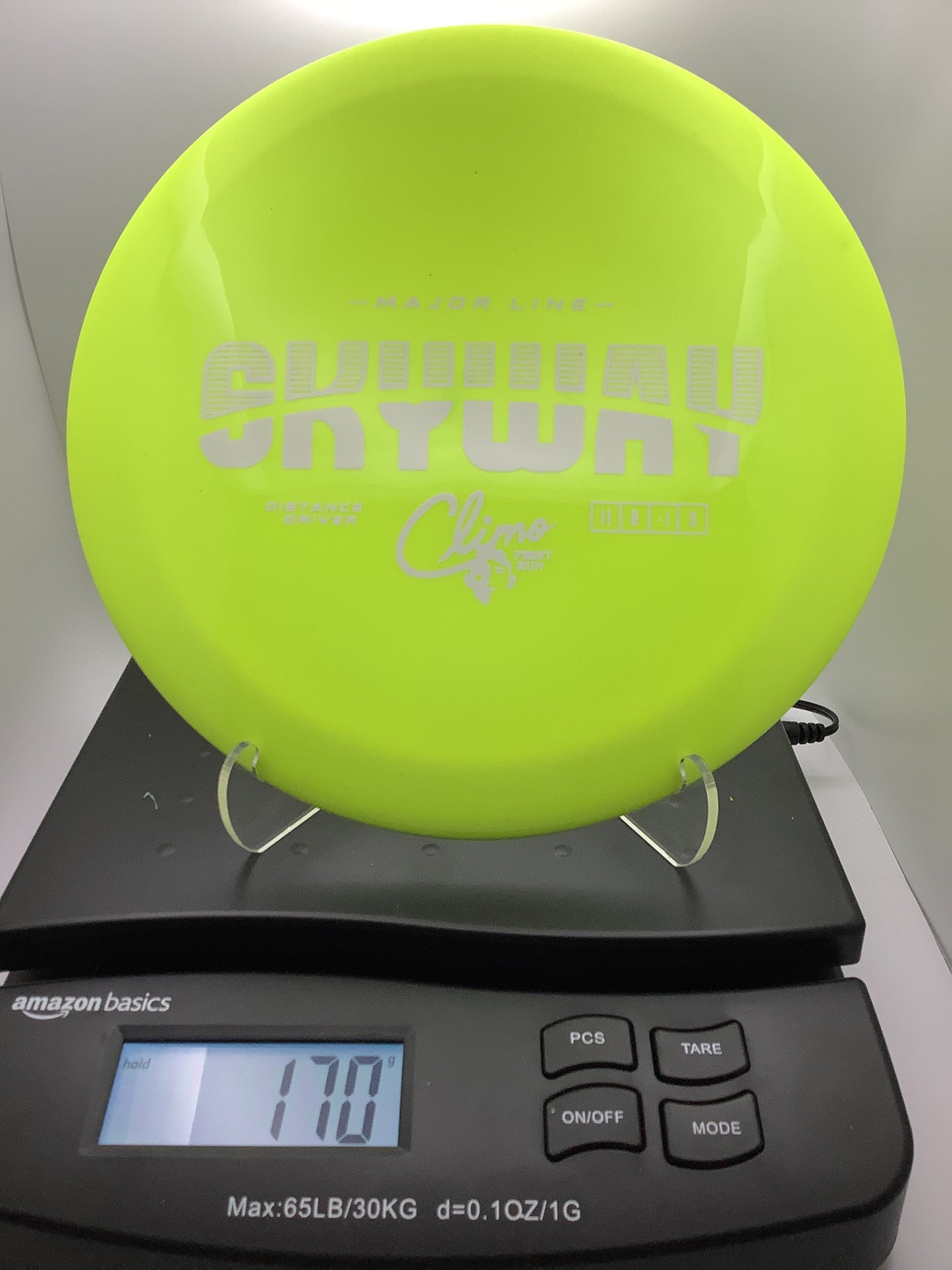 Climo First Run Major Skyway