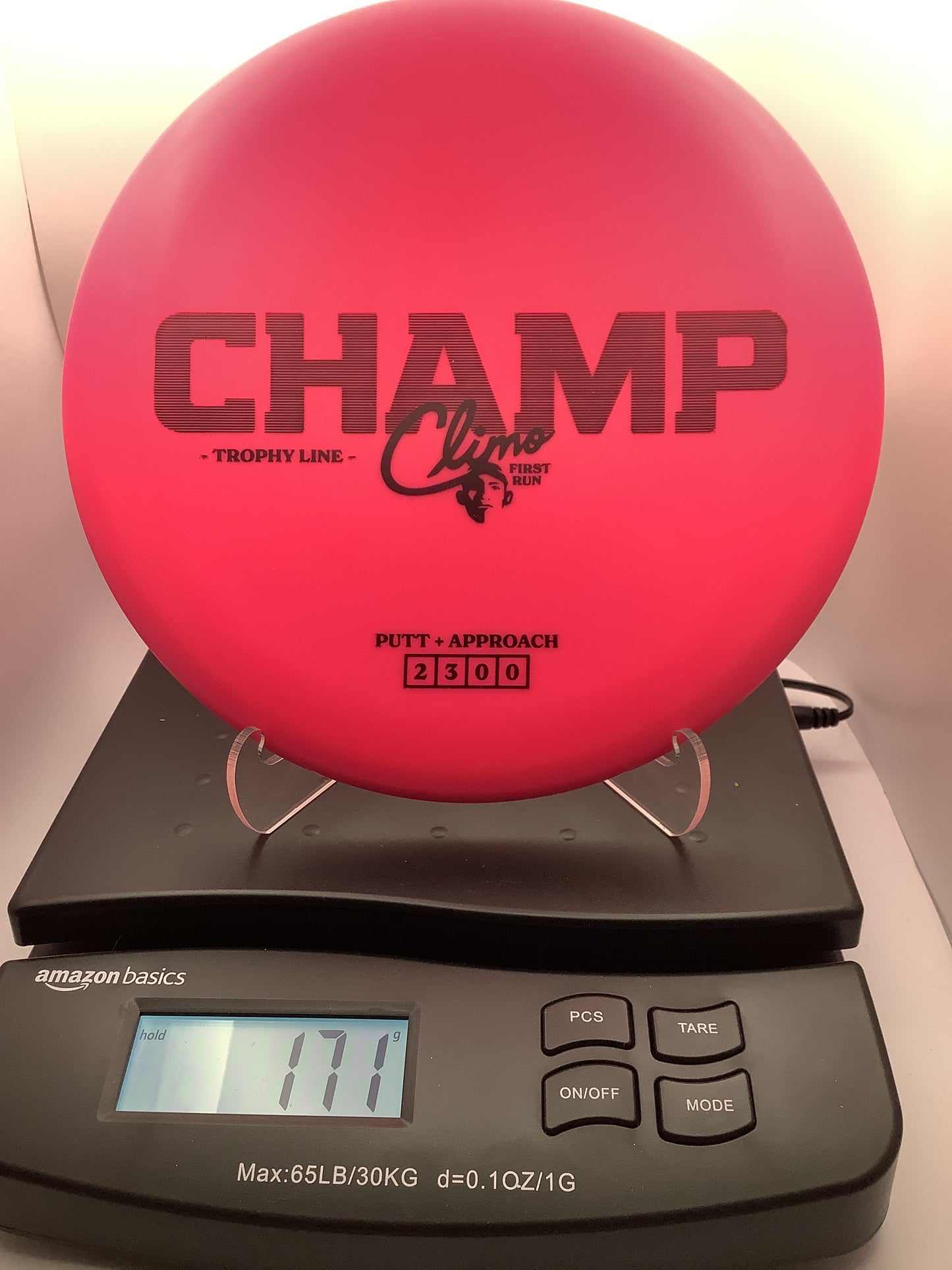 Climo First Run Trophy Champ