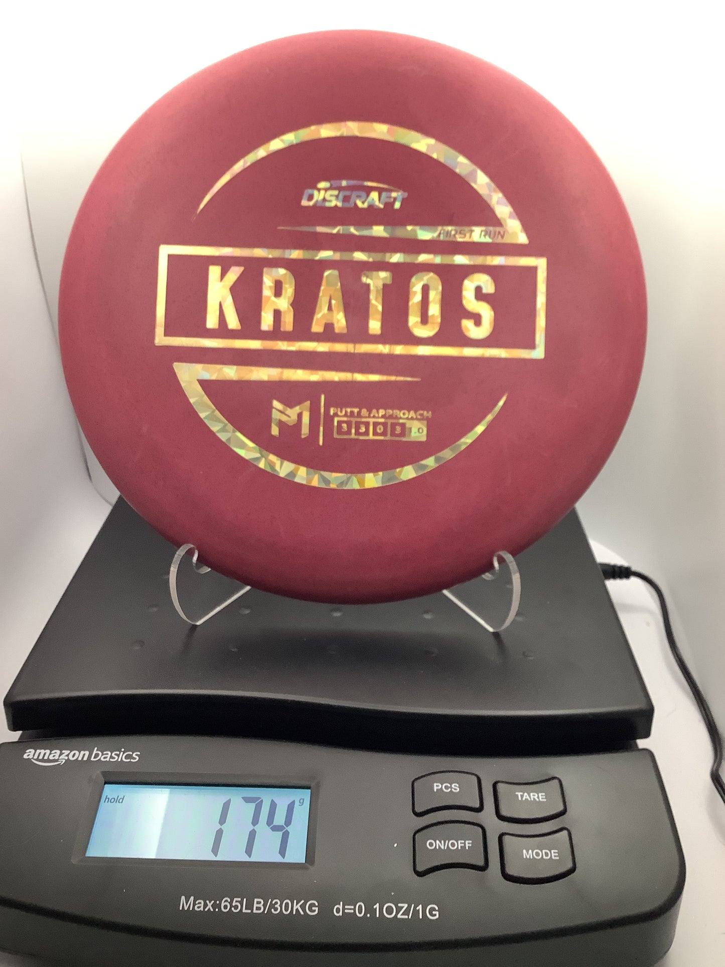 Discraft First Run Kratos McBeth