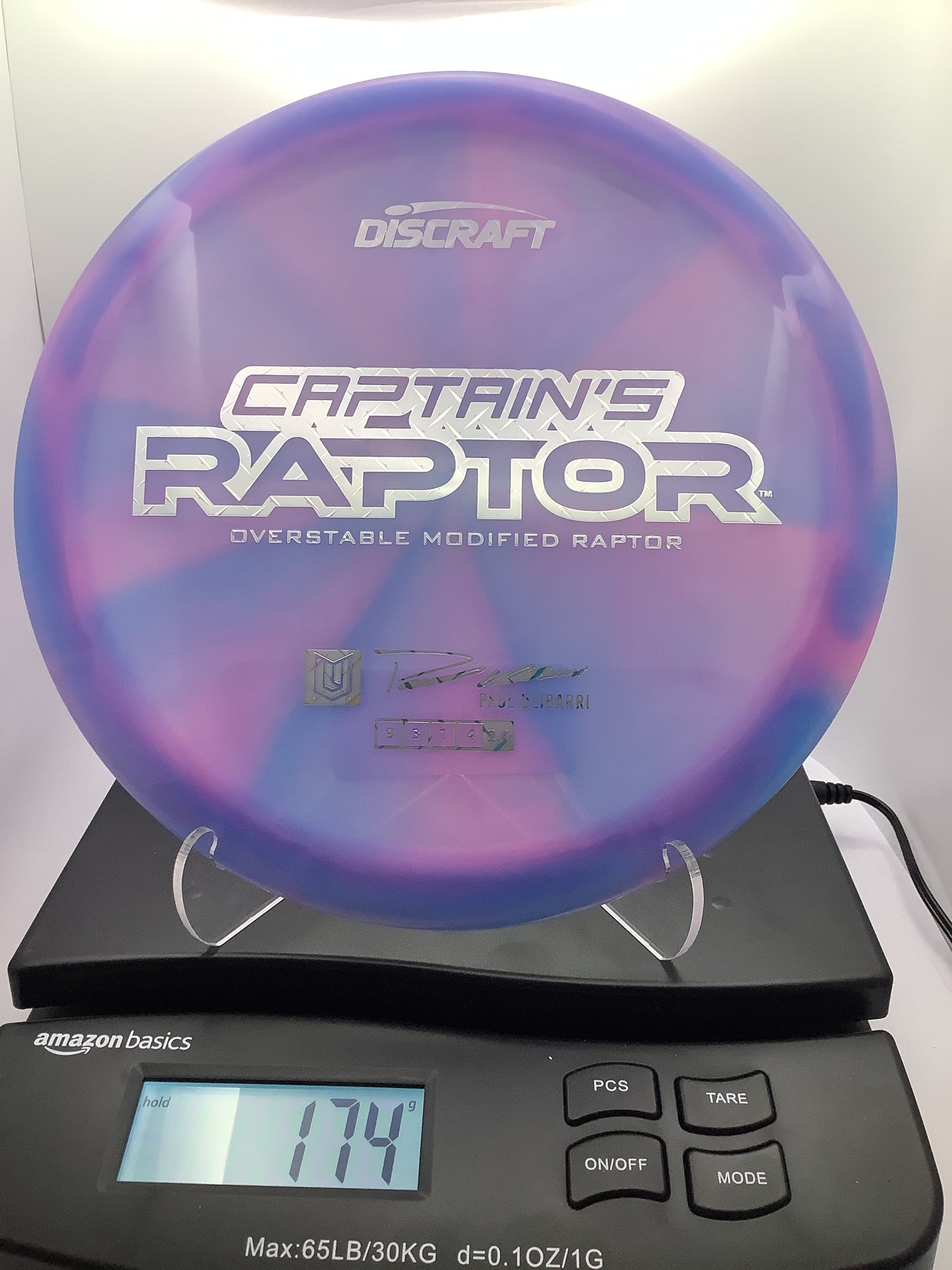 Discraft Z Swirl Captain's Raptor 2025