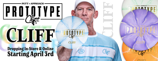 Climo Disc Golf Prototype Cliff Pre-Order