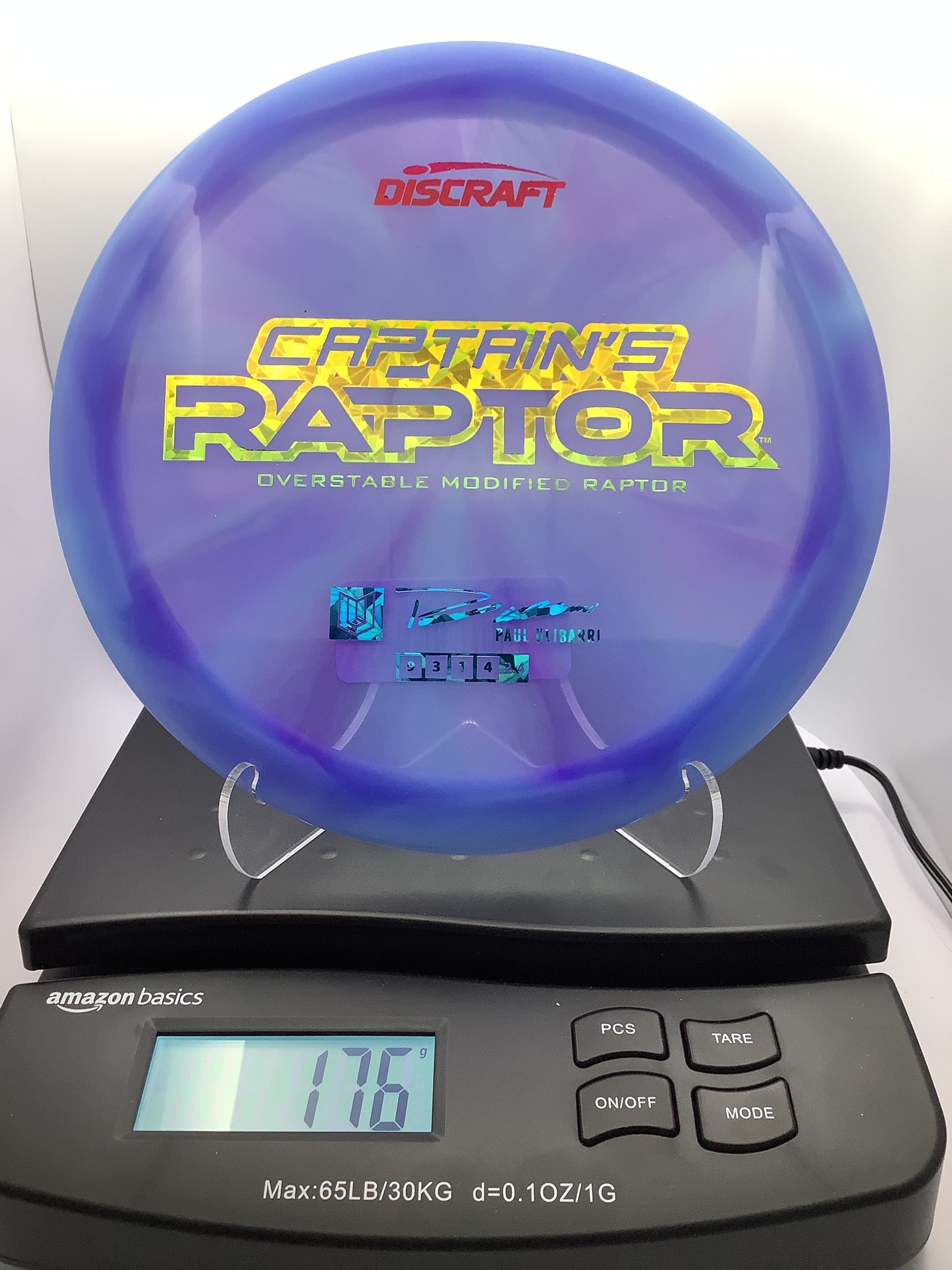 Discraft Z Swirl Captain's Raptor 2025