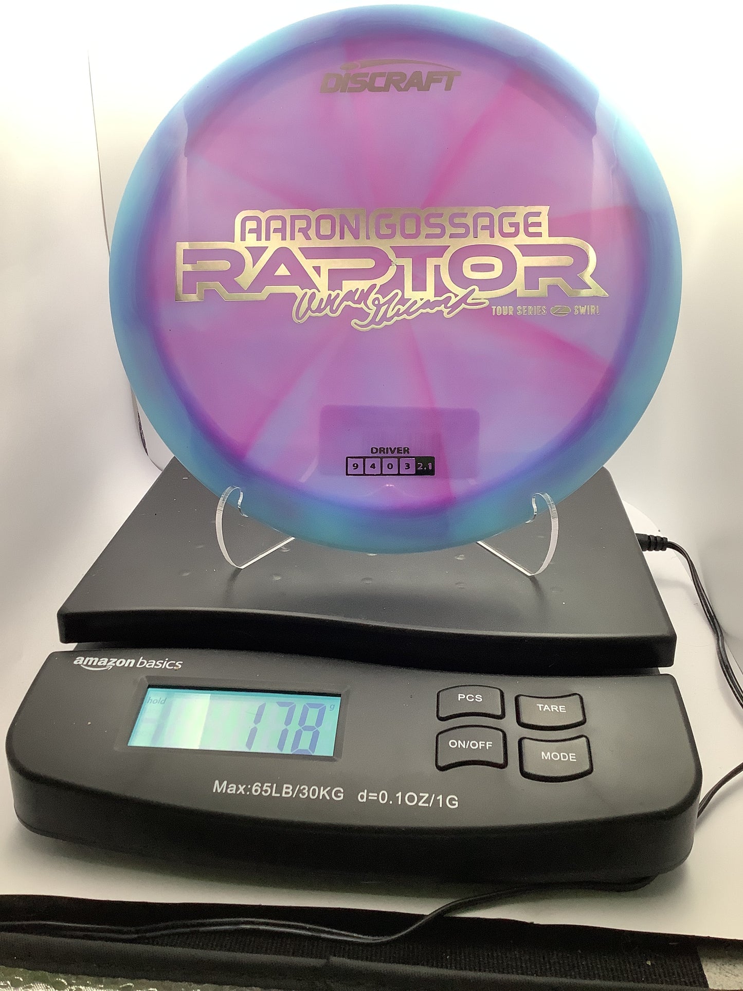 Discraft 2025 AG Z Swirl Raptor