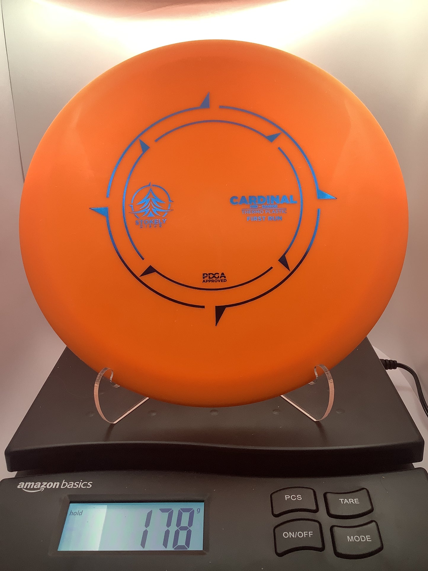 Stokely Discs First Run Thermo Cardinal