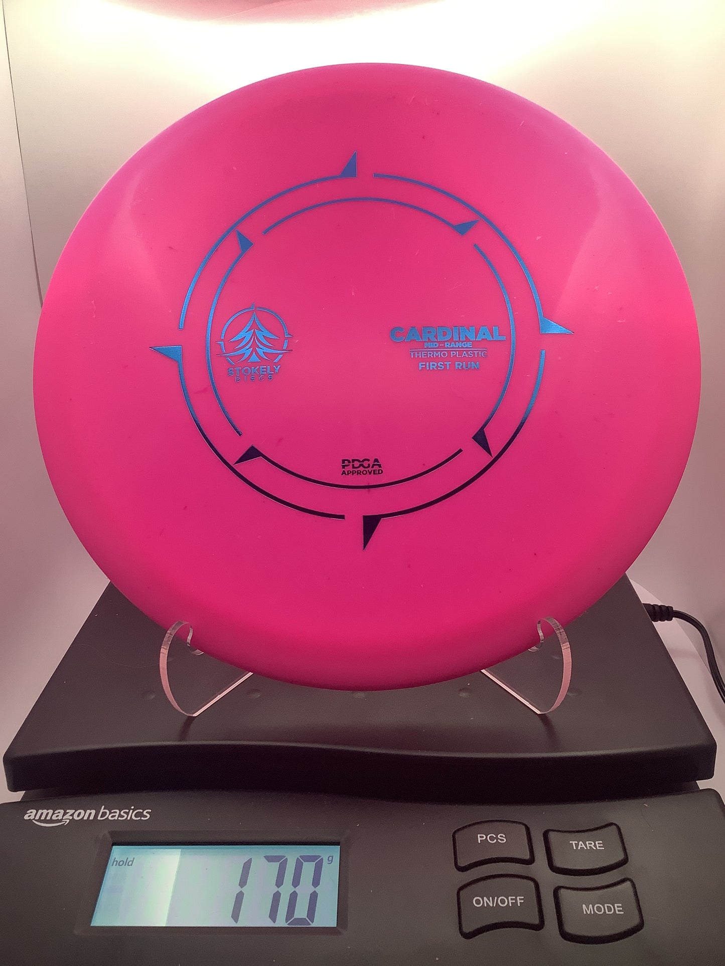 Stokely Discs First Run Thermo Cardinal