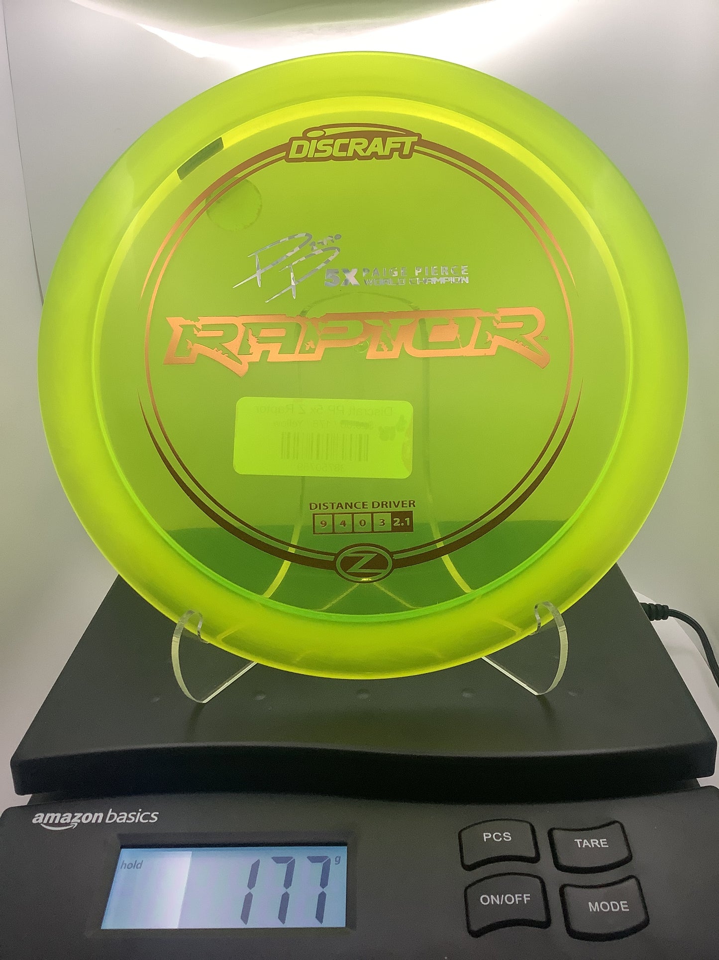 Discraft PP 5x Z Raptor