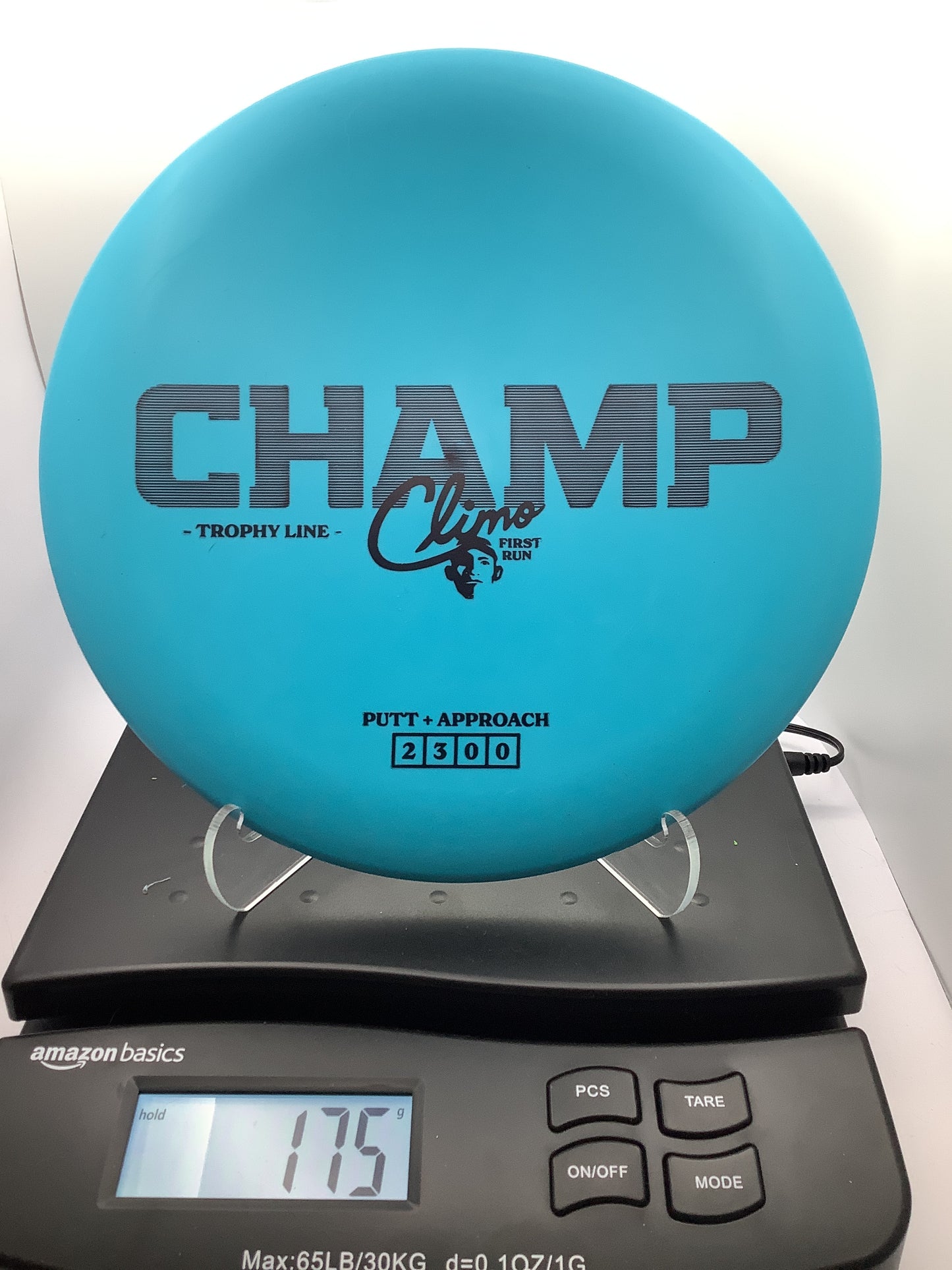 Climo First Run Trophy Champ