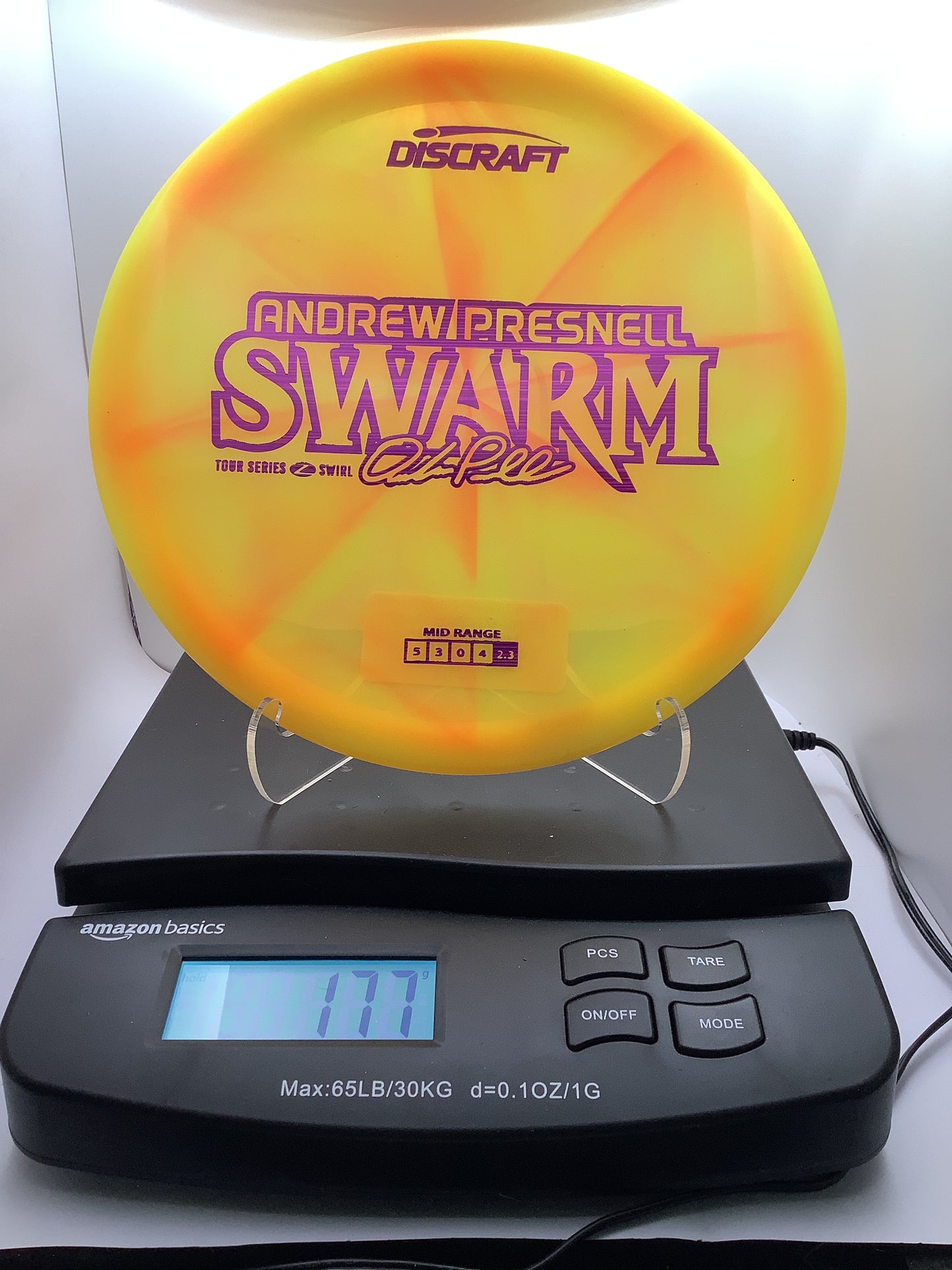 Discraft 2025 AP Z Swirl Swarm