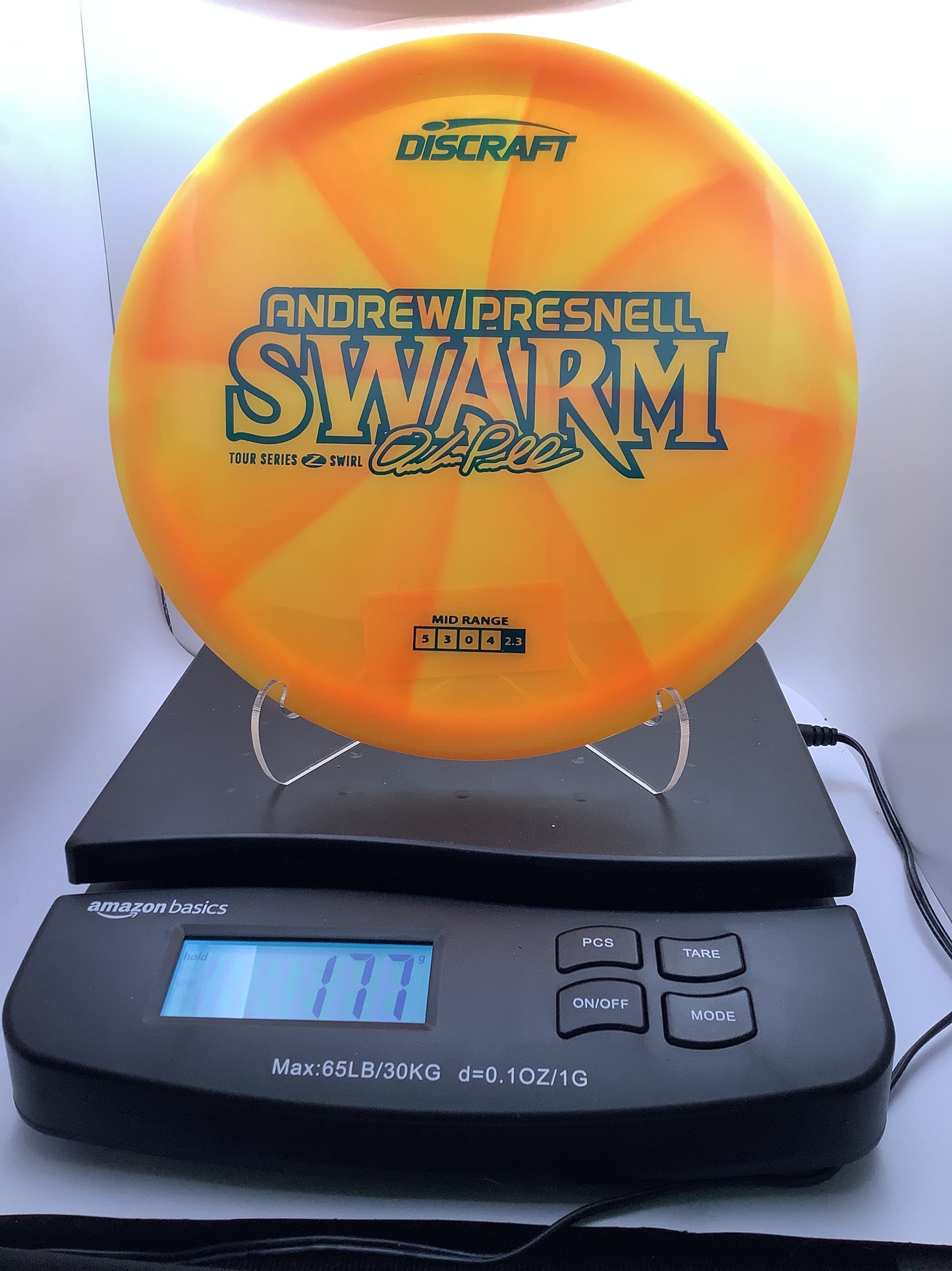 Discraft 2025 AP Z Swirl Swarm