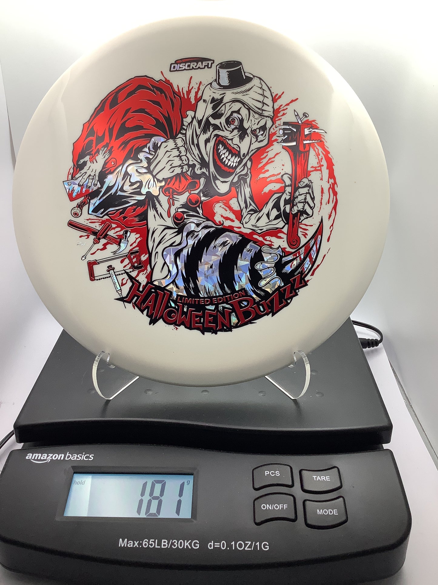 Discraft Tri Foil Glo Halloween Buzzz 25