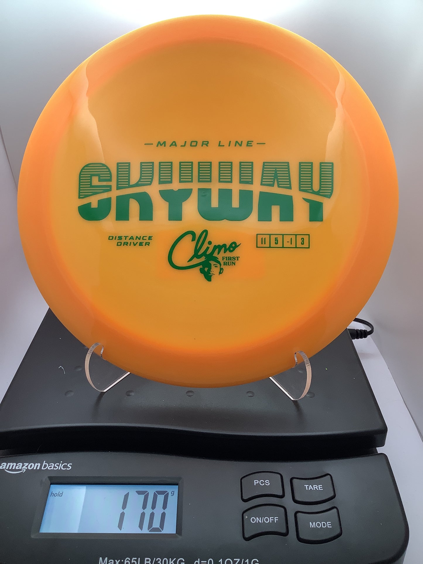 Climo First Run Major Skyway