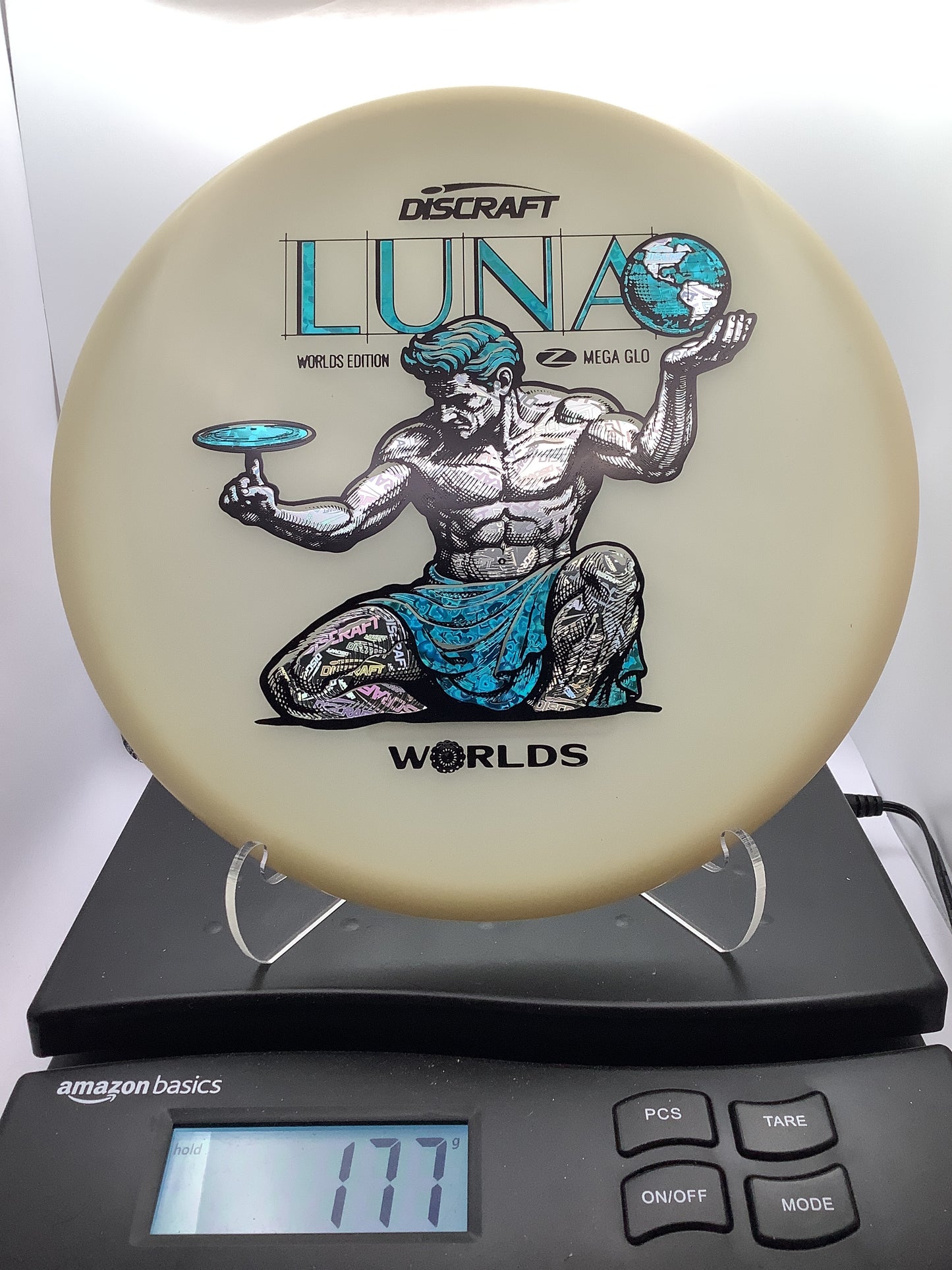 Discraft Mega Glo Luna Worlds 26