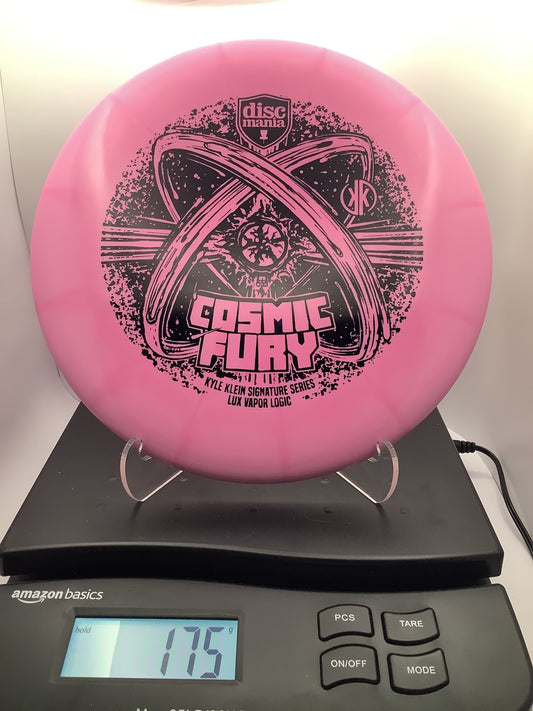Discmania Cosmic Fury Lux Vapor Logic