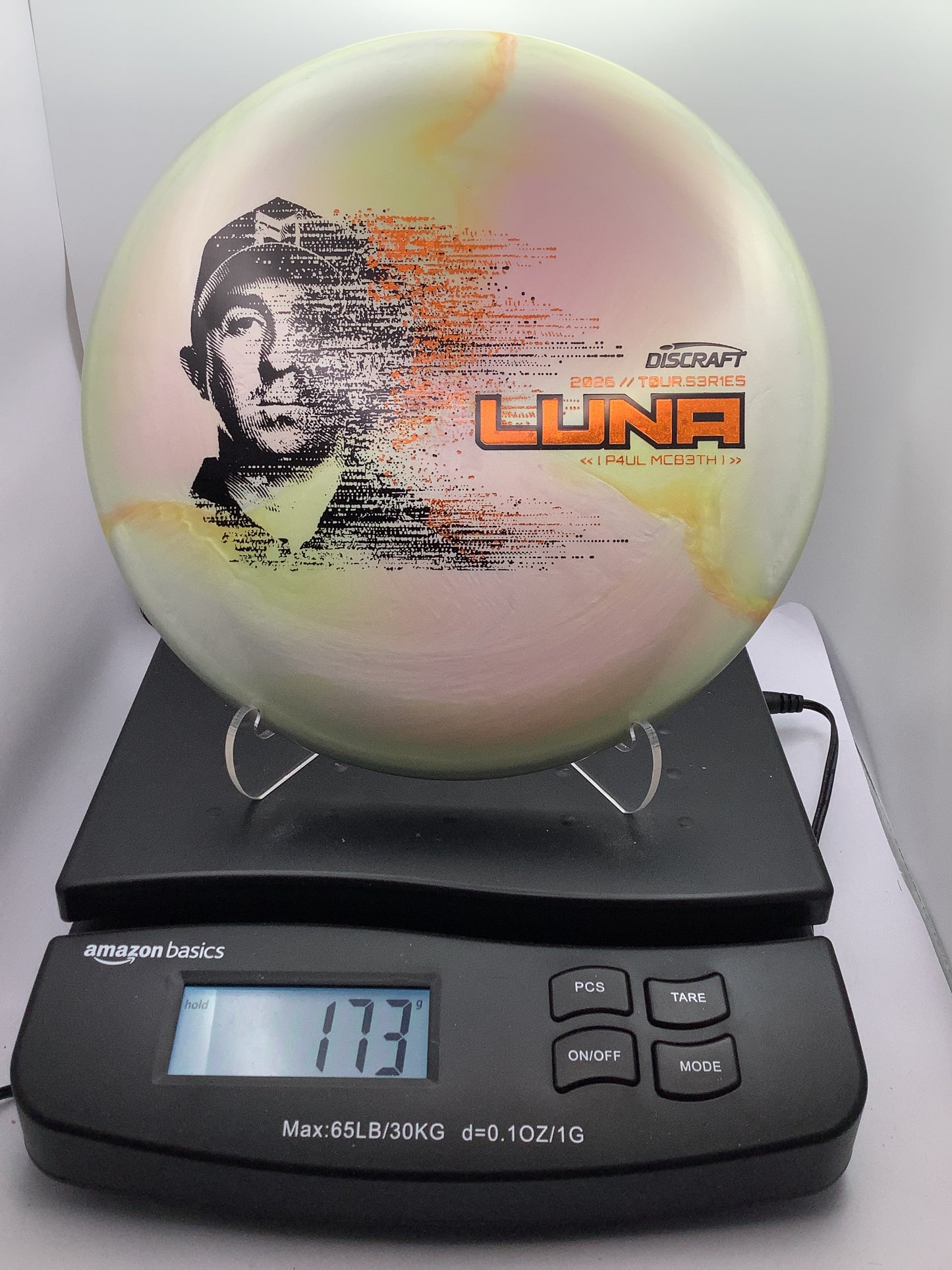 Discraft Ti Big Z Swirl Luna 26 PM