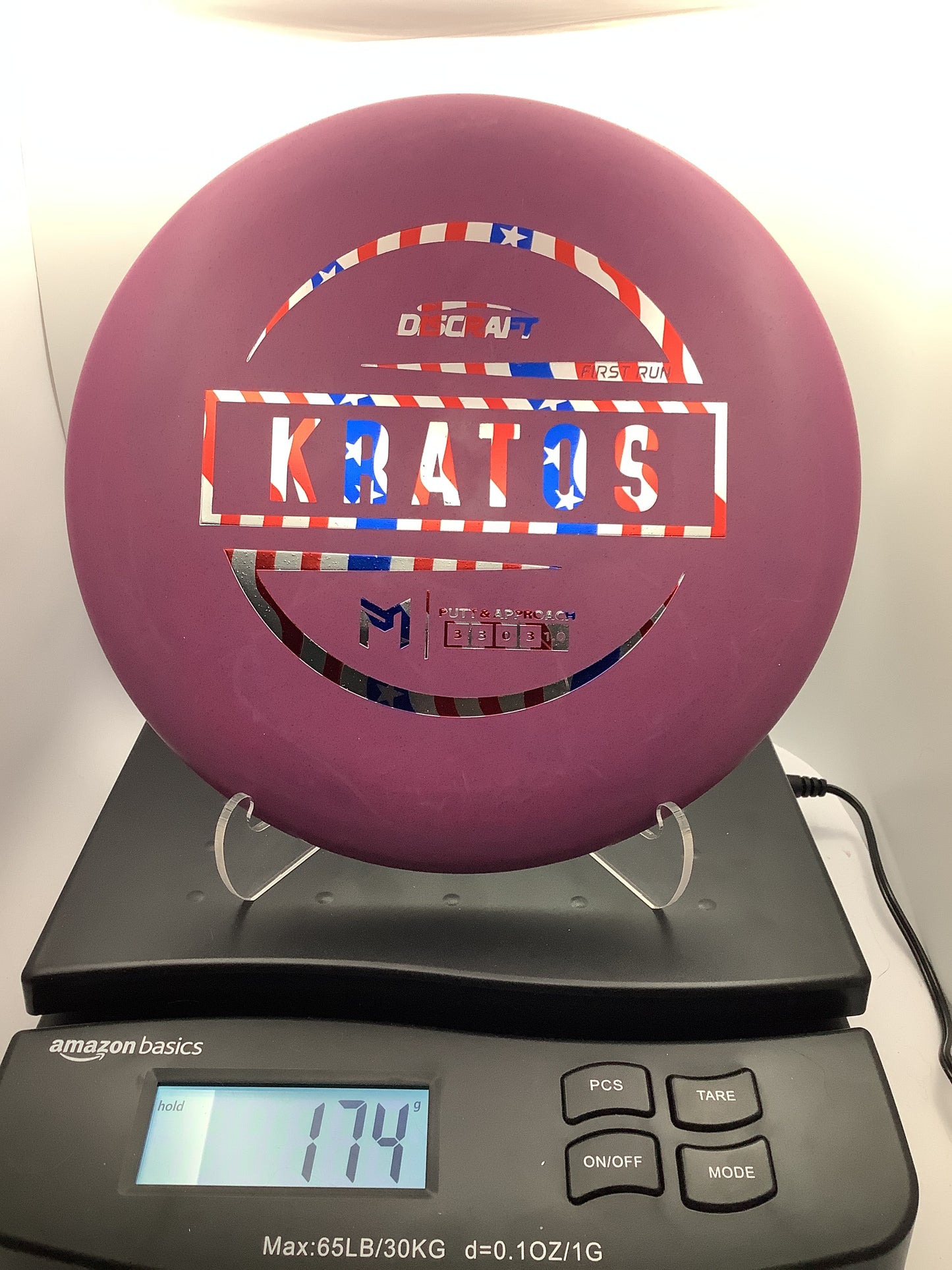 Discraft First Run Kratos McBeth