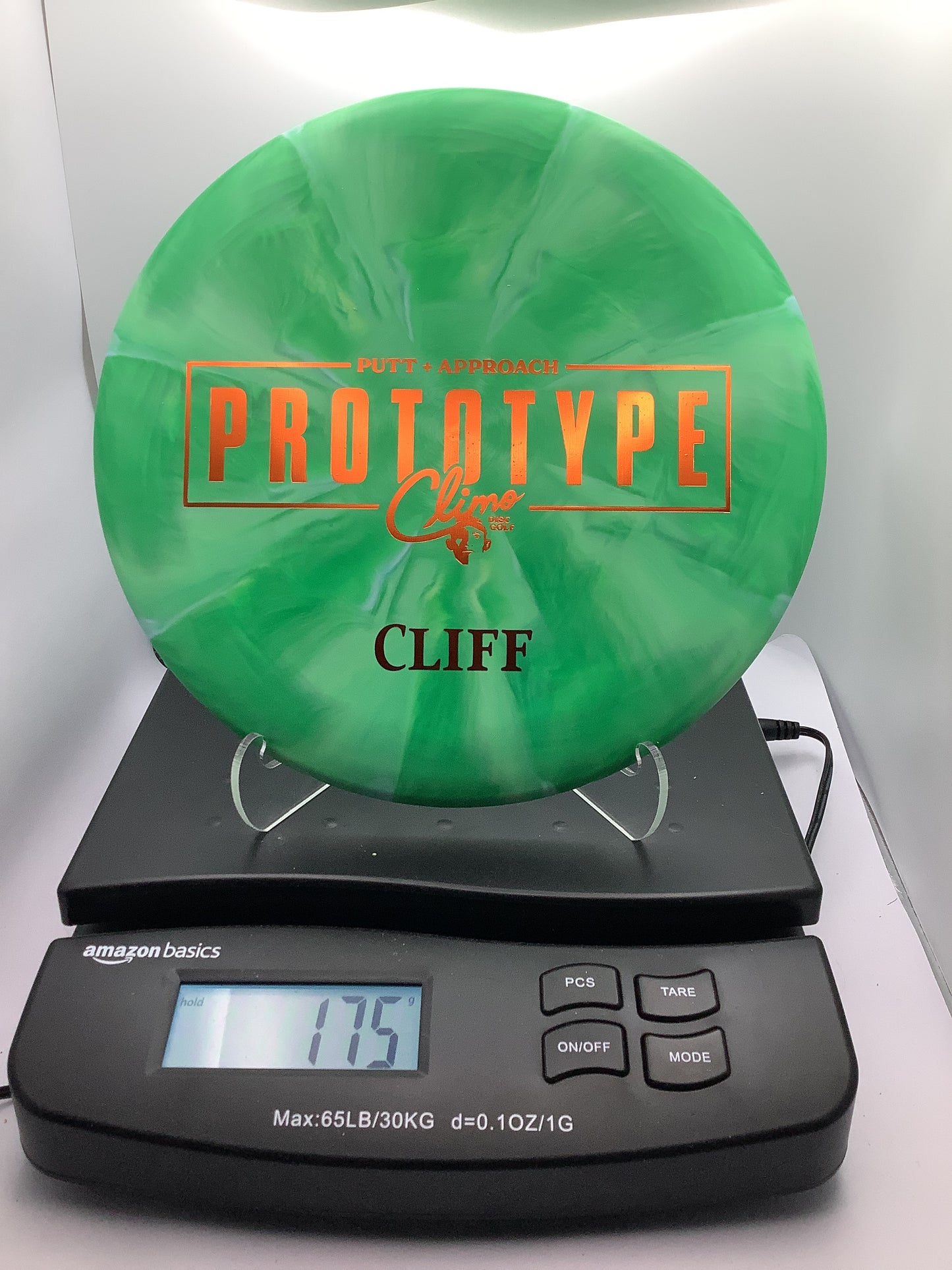 Climo Disc Golf Prototype Cliff