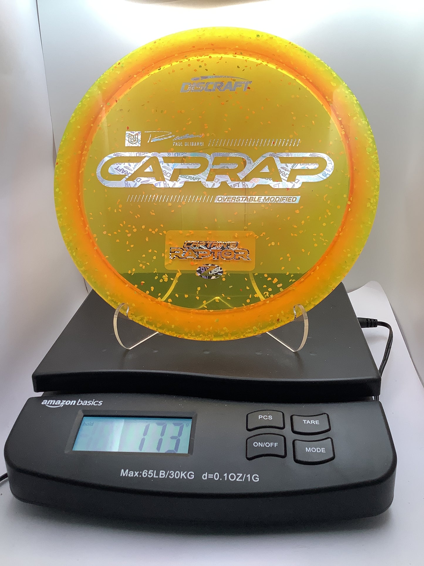 Discraft Z Confetti Captain's Raptor 2026