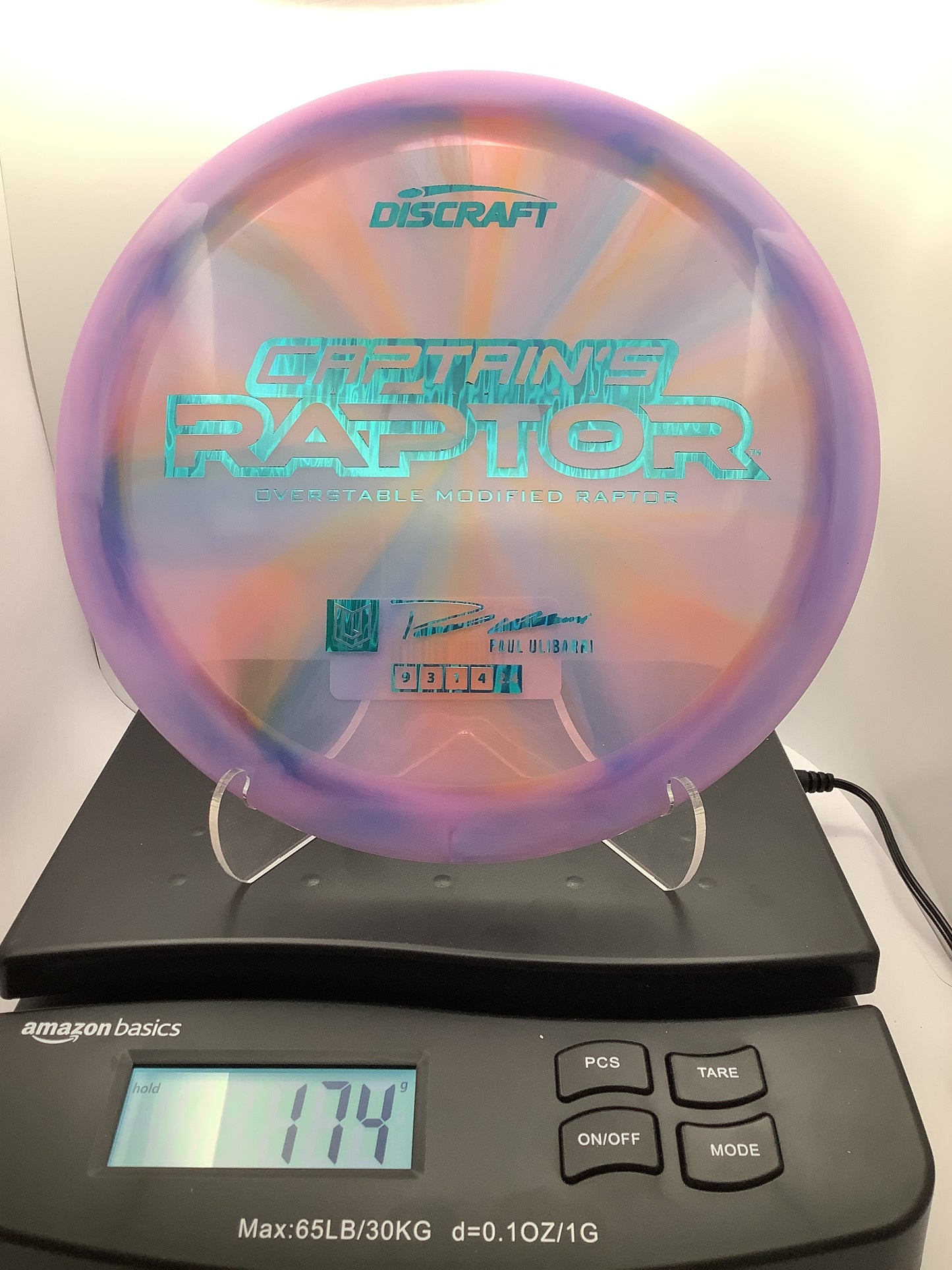 Discraft Z Swirl Captain's Raptor 2025