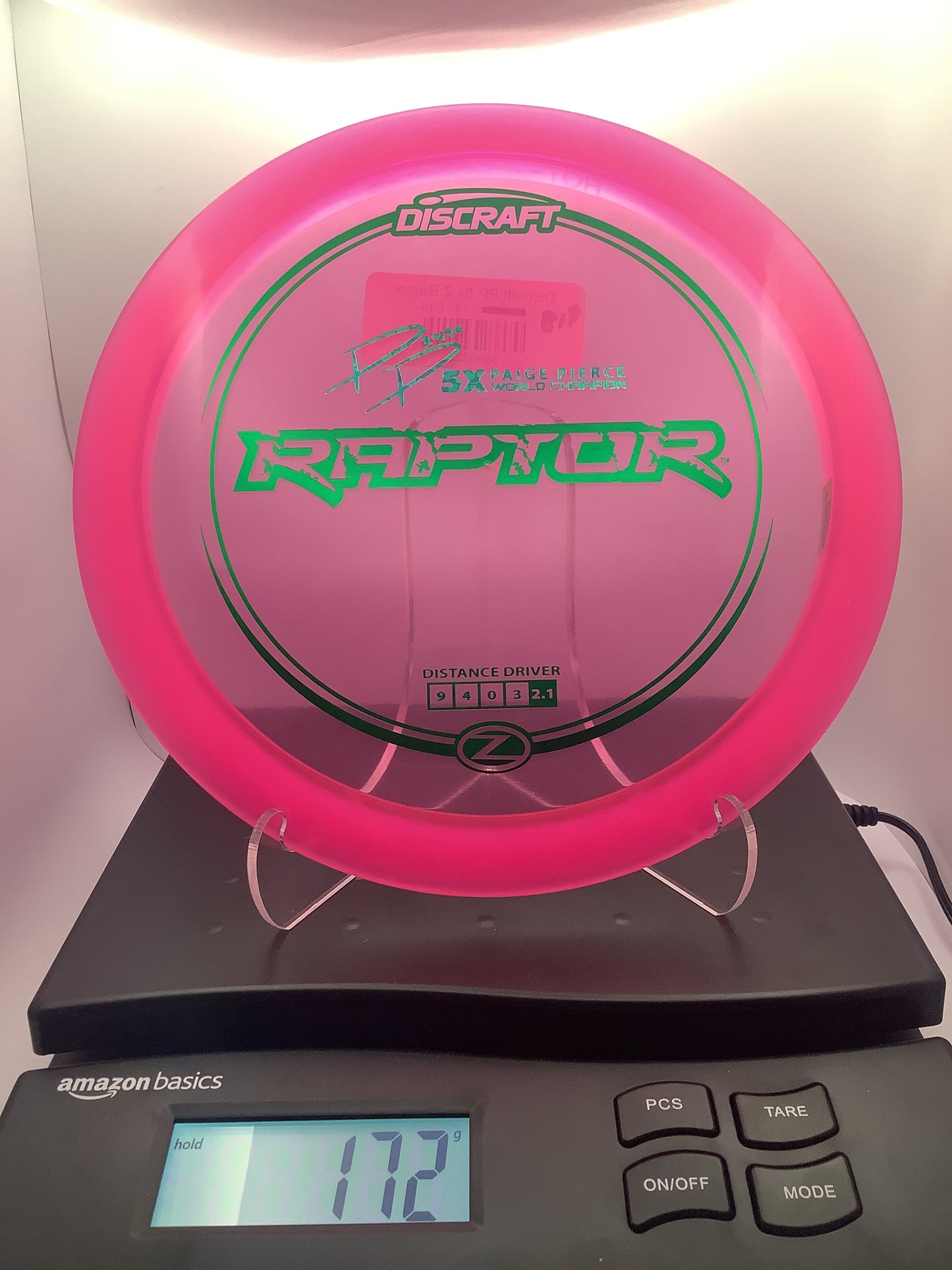 Discraft PP 5x Z Raptor