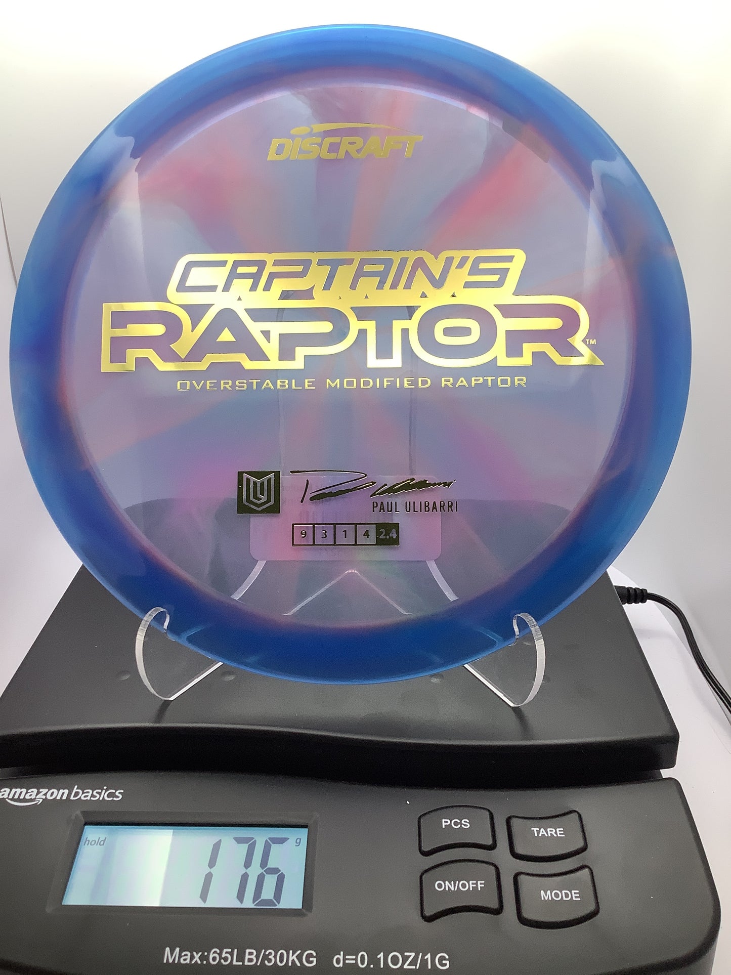 Discraft Z Swirl Captain's Raptor 2025