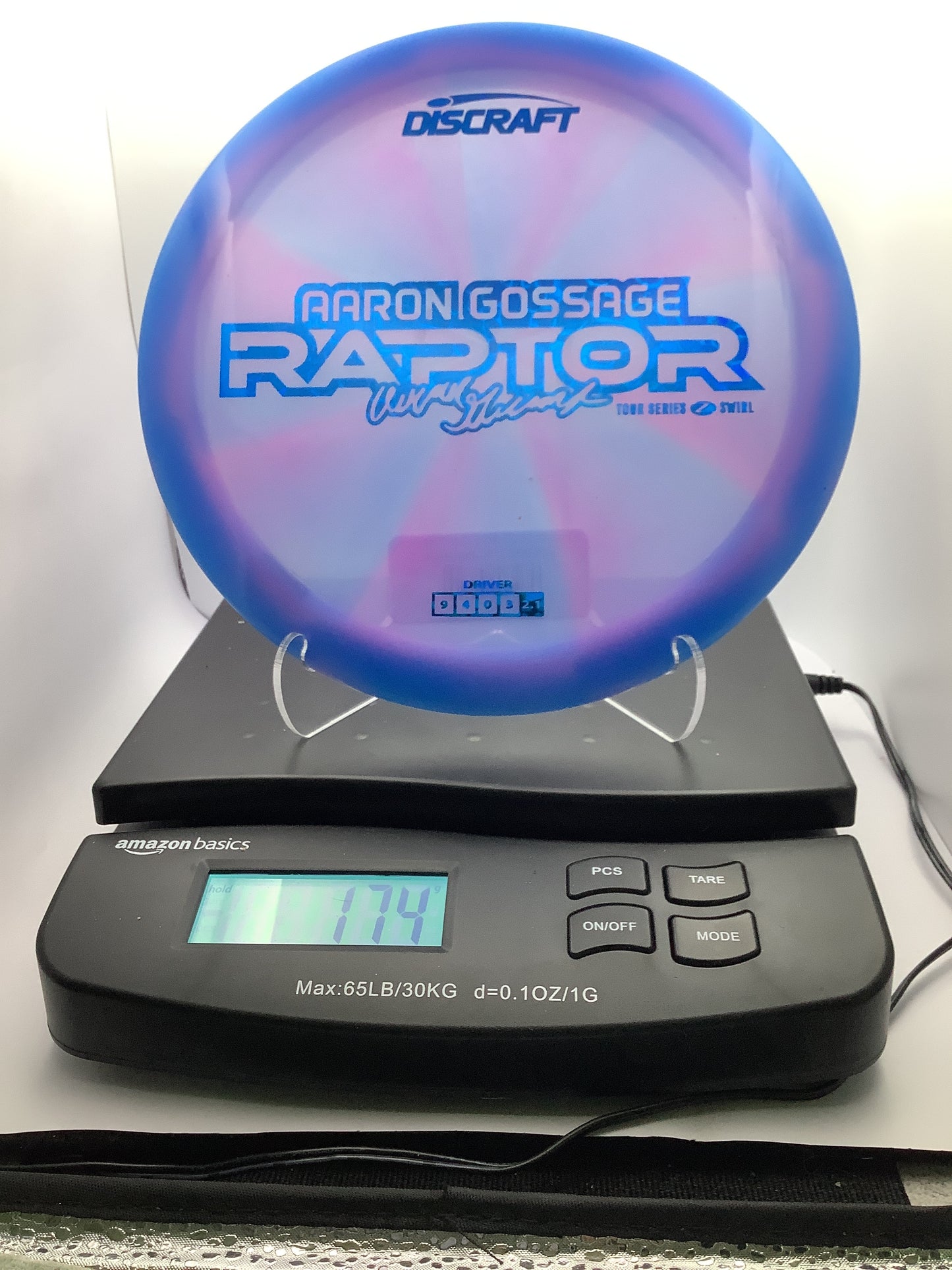 Discraft 2025 AG Z Swirl Raptor